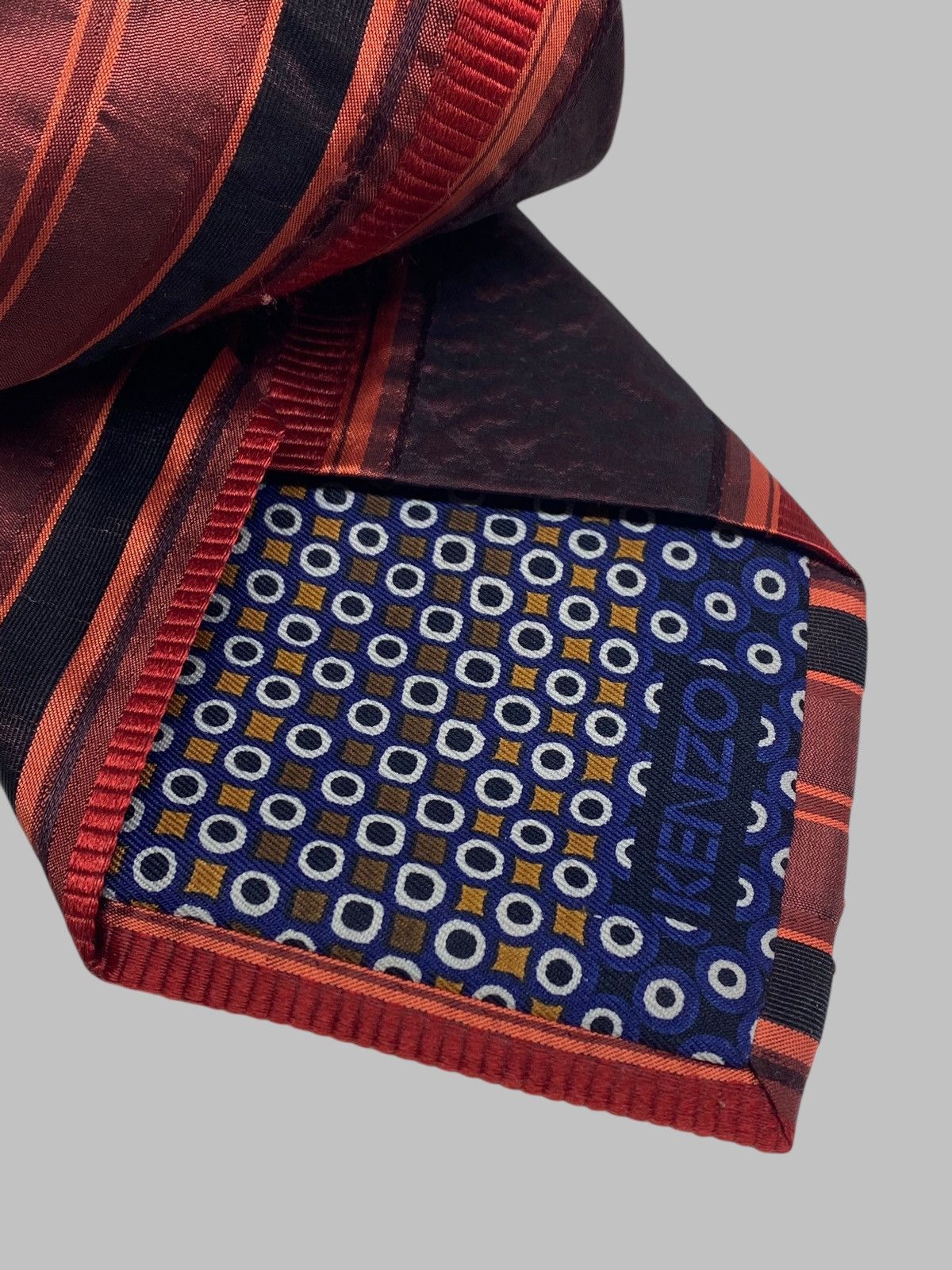 Kenzo Vintage Kenzo Homme Silk Nylon Tie Japan Style Size ONE SIZE - 6 Thumbnail