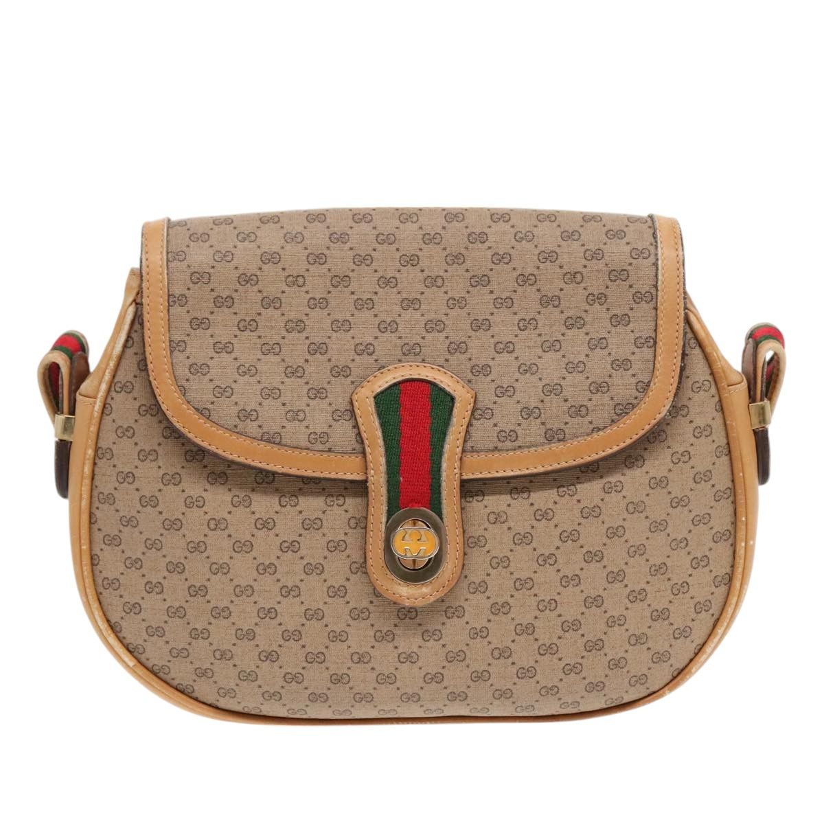 Gucci Ophidia Beige Canvas Shoulder Bag (Pre-Owned) Size ONE SIZE - 1 Thumbnail