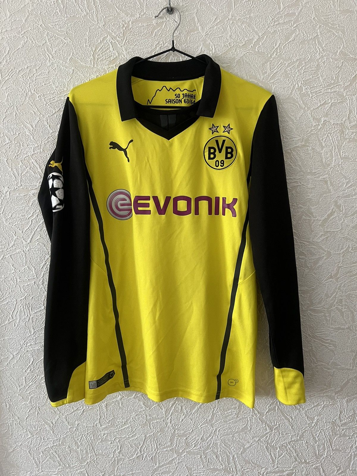 Puma BORUSSIA DORTMUND 2013 2014 HOME SHIRT JERSEY PUMA #14 JOJIC Size US S / EU 44-46 / 1 - 1 Thumbnail