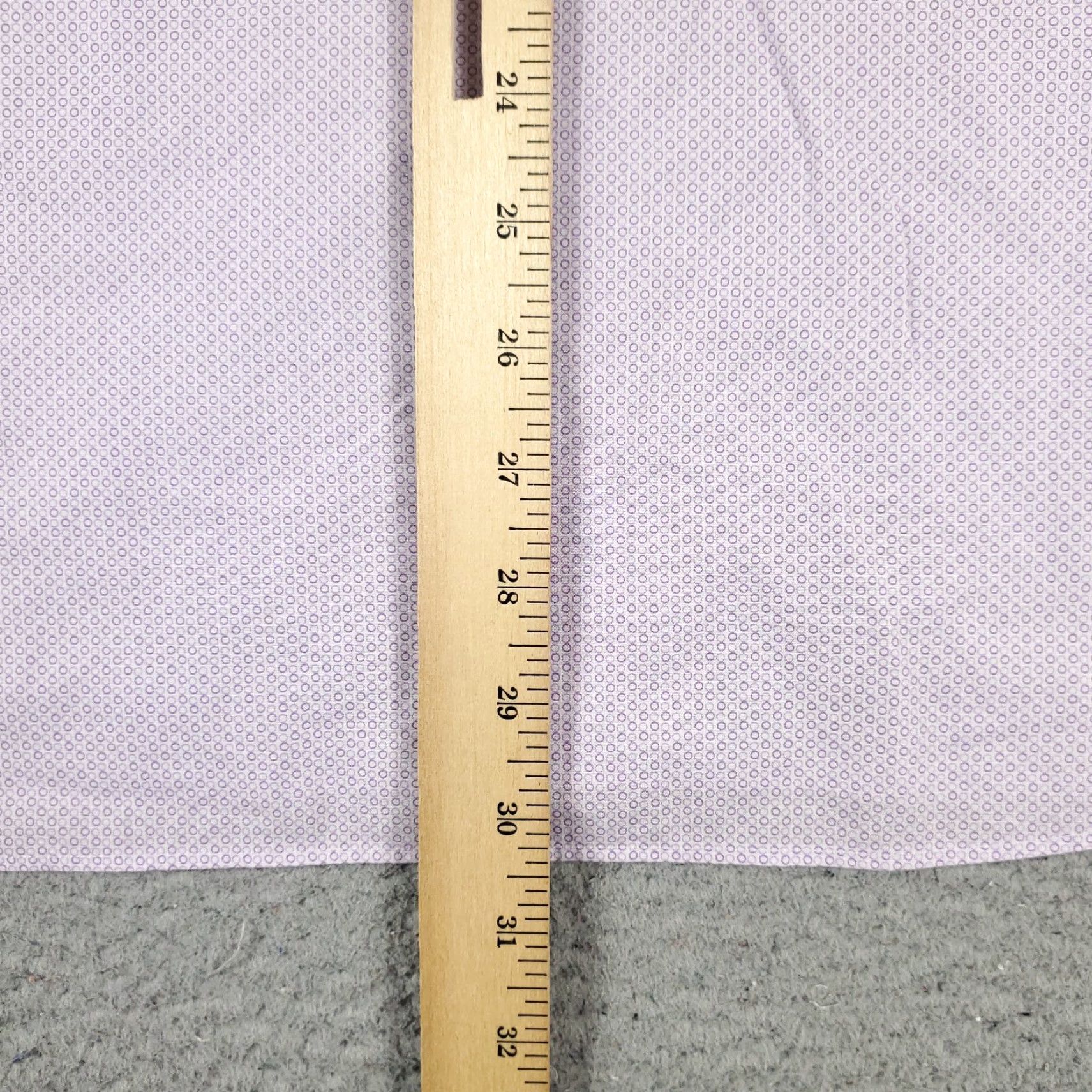 Bonobos VINTAGE Bonobos Dress Shirt Men's Size 16 Purple Cotton Long Sleeve Button Up Business Casual Formal Size 42R - 6 Thumbnail