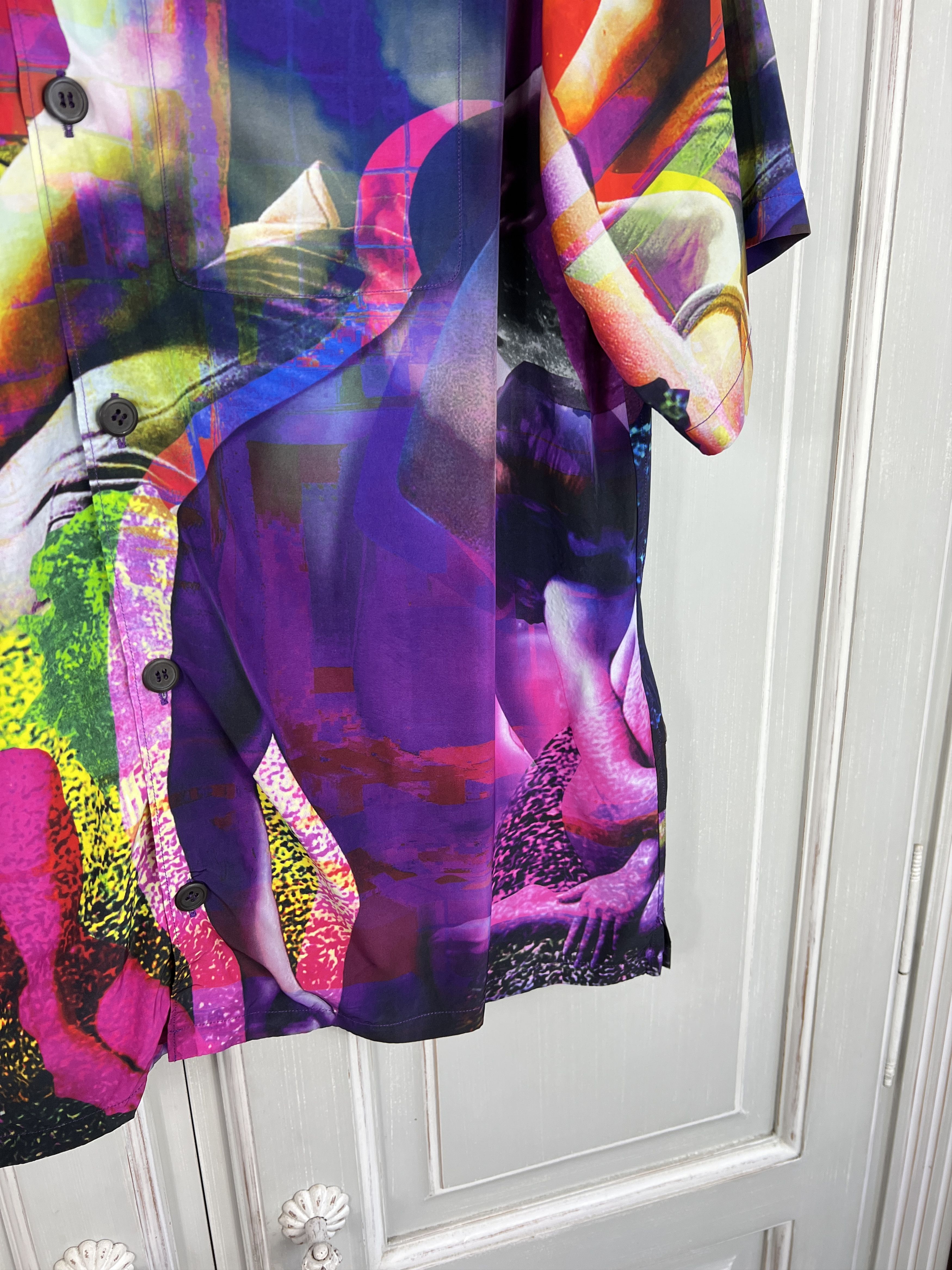 Prada PRADA PSYCHEDELIC BUTTON UP SHIRT Size US L / EU 52-54 / 3 - 3 Thumbnail