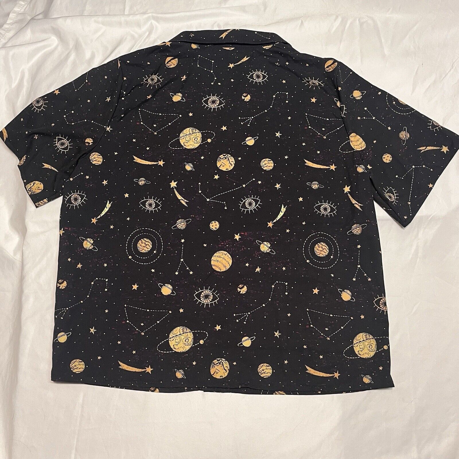 Other Romwe Button Up Astrology Patterned Shirt Size M / US 6-8 / IT 42-44 - 6 Thumbnail