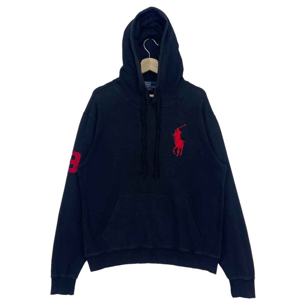 Polo Ralph Lauren × Ralph Lauren × Vintage 90’s Polo Ralph Lauren Embroidered Pony Hoodie Size US M / EU 48-50 / 2 - 1 Thumbnail