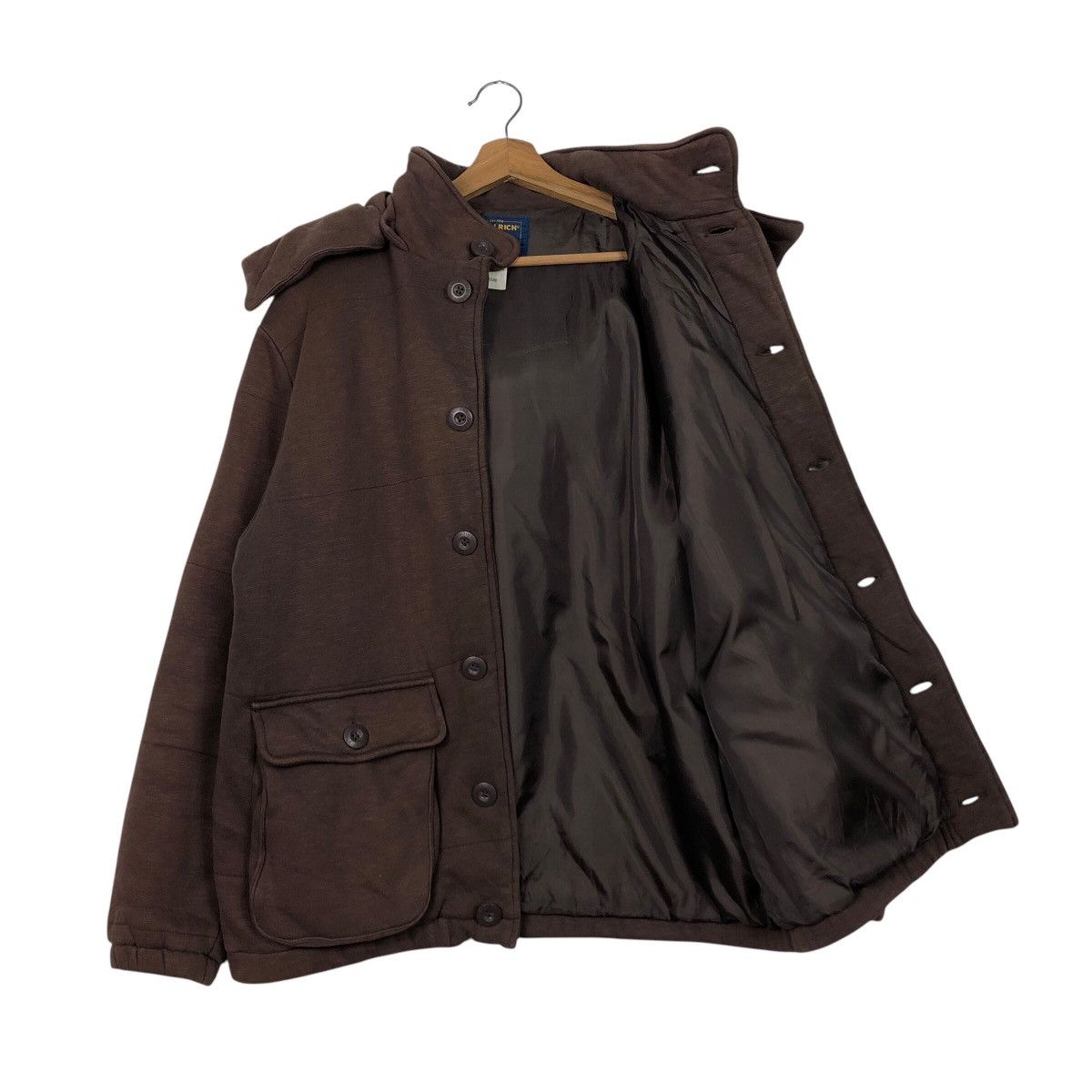 Japanese Brand × Woolrich Woolen Mills 📌Vintage Bomber Jacket Worker Woolrich Fur Hoodie Blanket Size US M / EU 48-50 / 2 - 13 Thumbnail