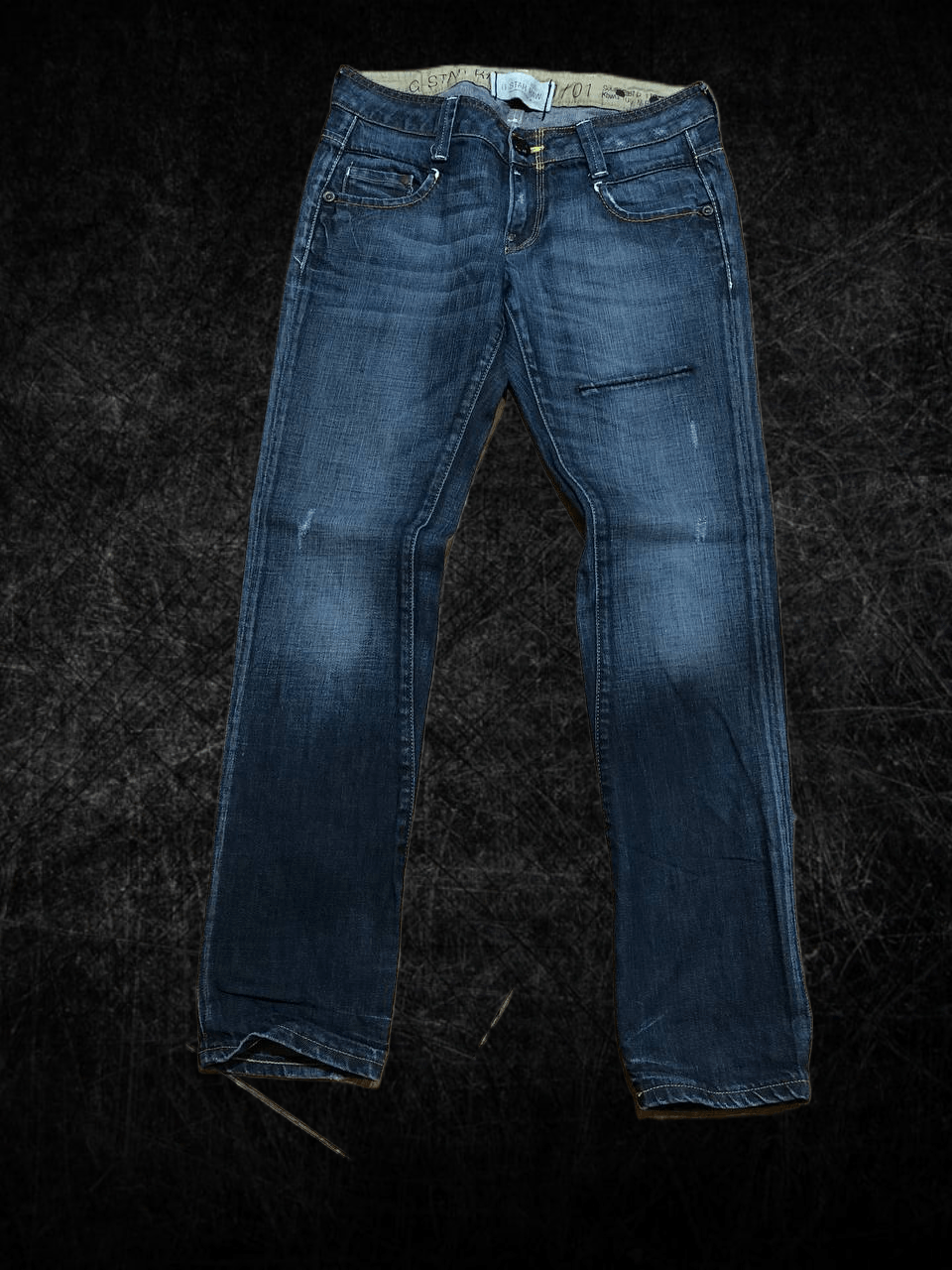 G-Star G Star Pants Low Straight Button Fly distressed jeans Size US 28 / EU 44 - 1 Thumbnail