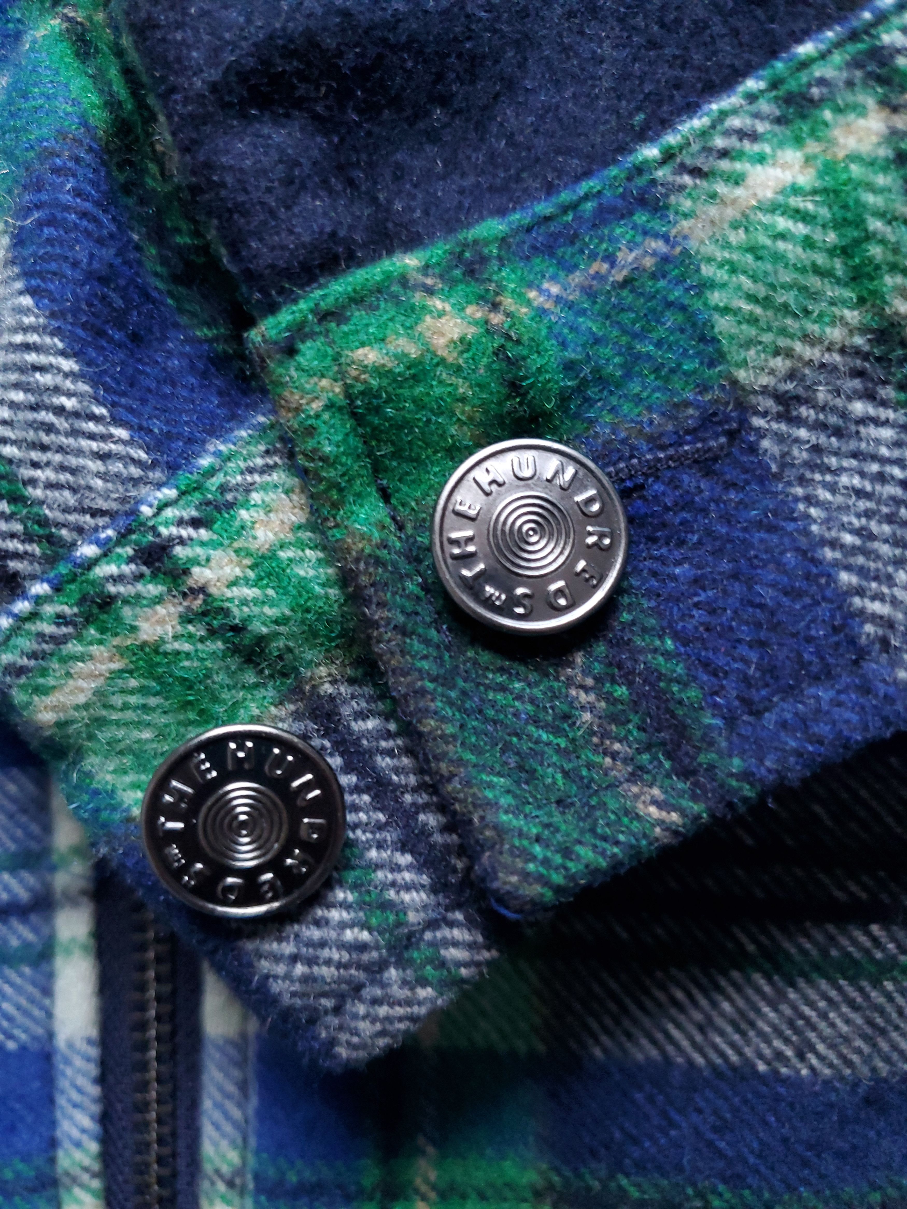 The Hundreds The Hundreds Green Wool Plaid Jacket Size US L / EU 52-54 / 3 - 5 Thumbnail