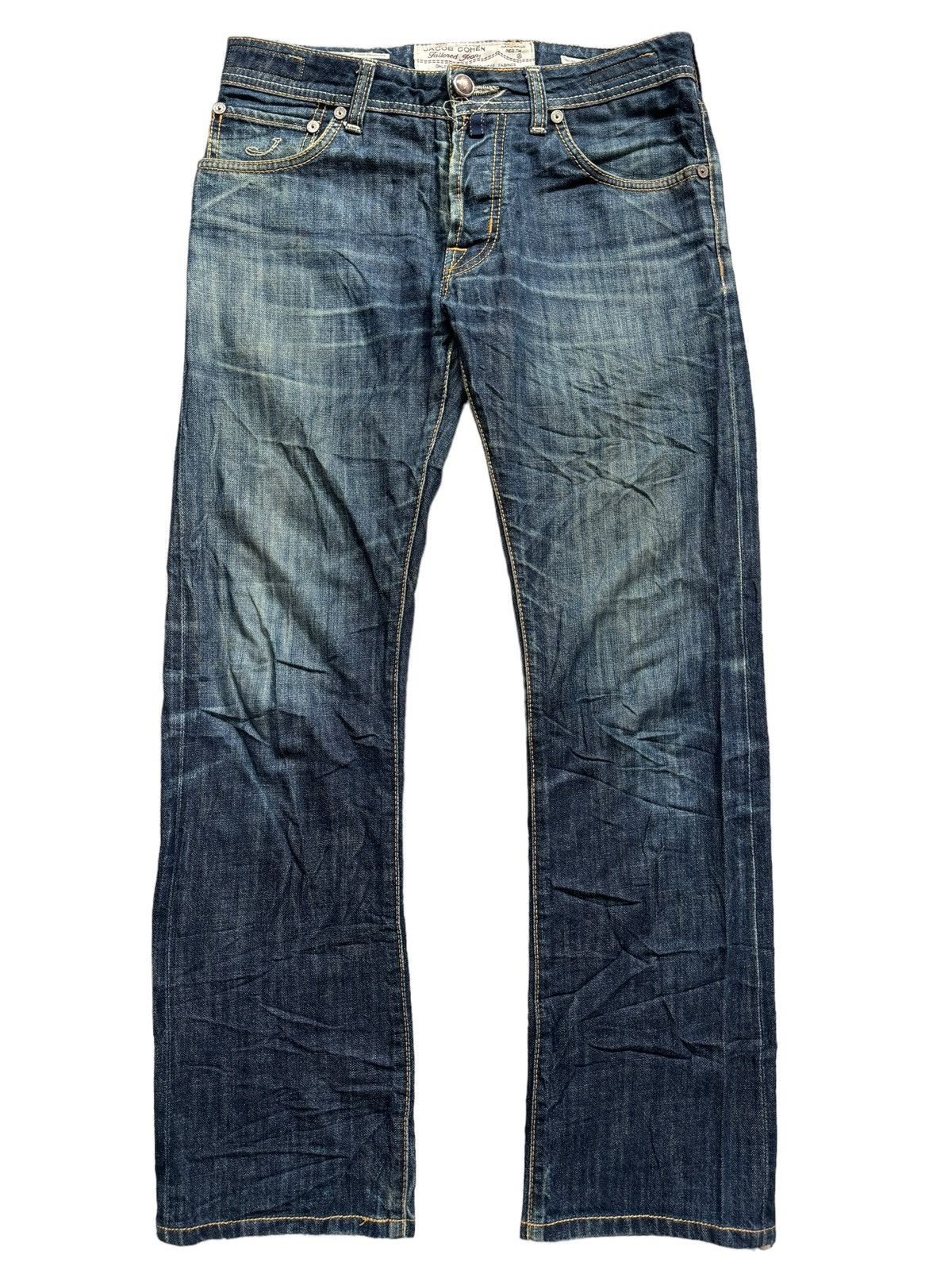 Jacob Cohen Vintage Jacob Cohen Handmade Luxury Jeans lgb style Size US 32 / EU 48 - 1 Thumbnail
