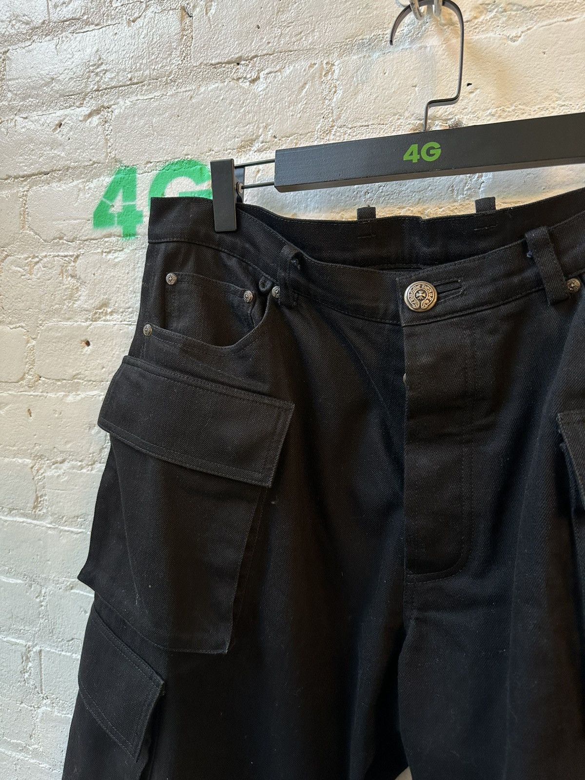 Chrome Hearts CHROME HEARTS FATIGUE CARGO SHORTS SZ33 Size US 33 - 2 Thumbnail
