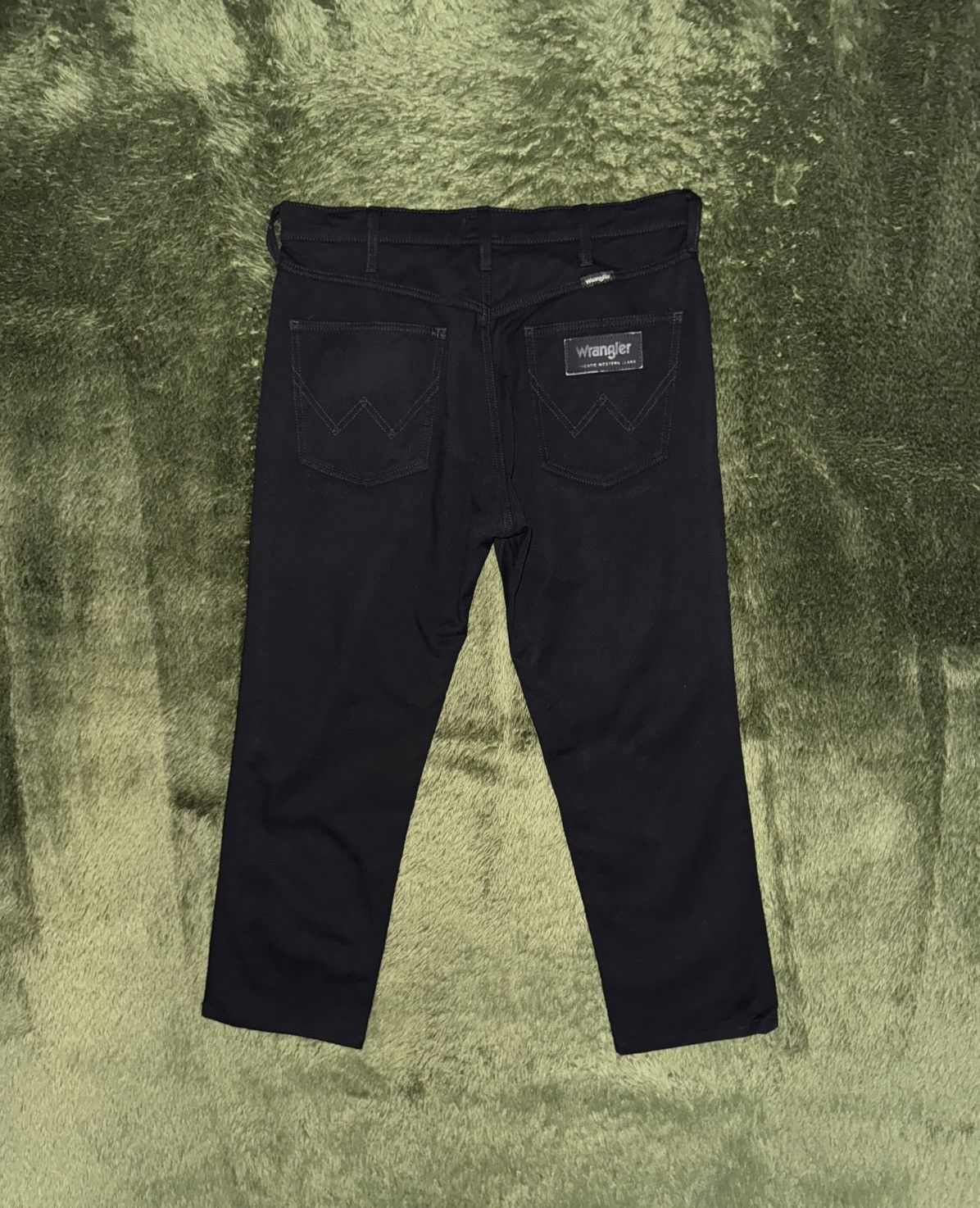 Wrangler [32] Wrangler Japan Warm Touch Cotton-Blend Pants – Black Size US 32 / EU 48 - 8 Thumbnail