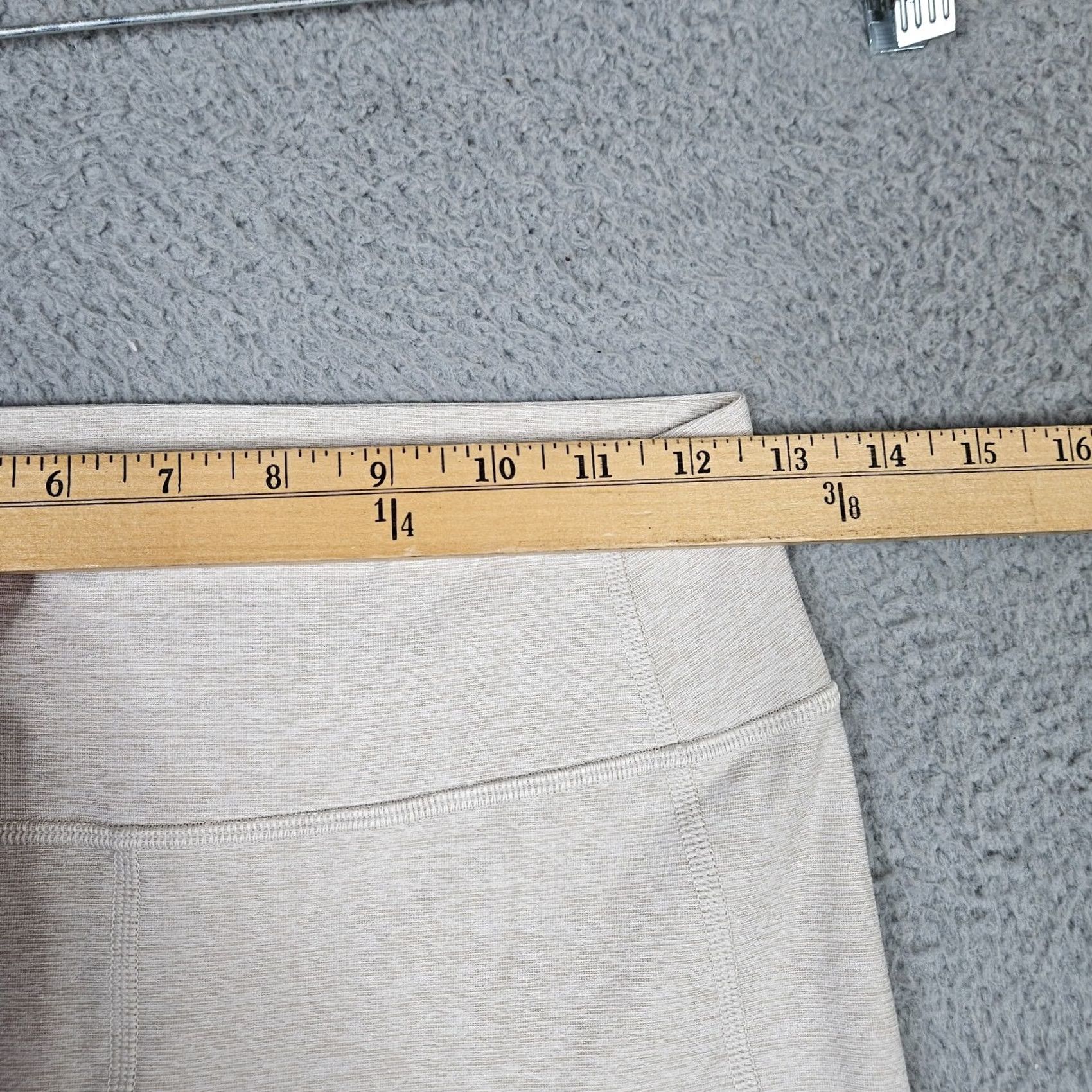 Outdoor Voices Outdoor Voices Women's Skinny Legging Yoga Activewear Pants Stripes Size S Ivory Size 28" / US 6 / IT 42 - 5 Thumbnail