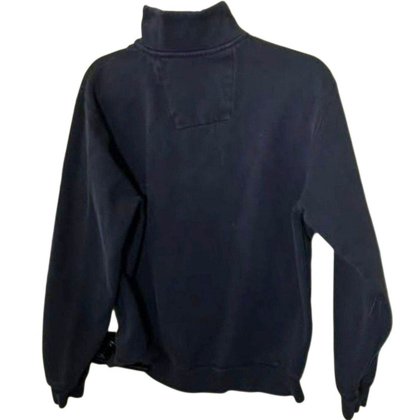 Arrow VTG Arrow Mens Qrt Zip Pullover Black Striped Collar Y2K M Size US M / EU 48-50 / 2 - 2 Thumbnail