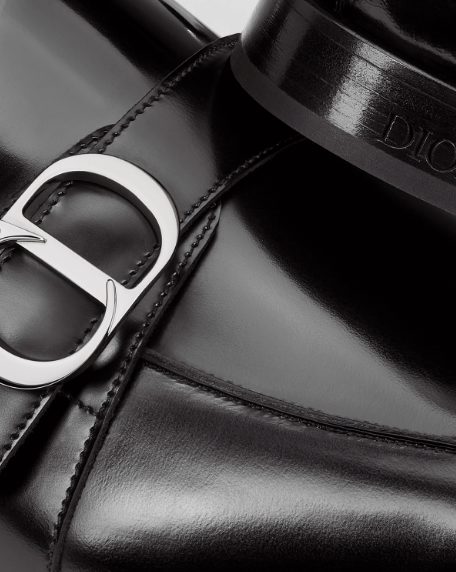 Dior o1w1db10426 3LO128 Timeless Loafers in Black Size US 5.5 / EU 38 - 6 Thumbnail