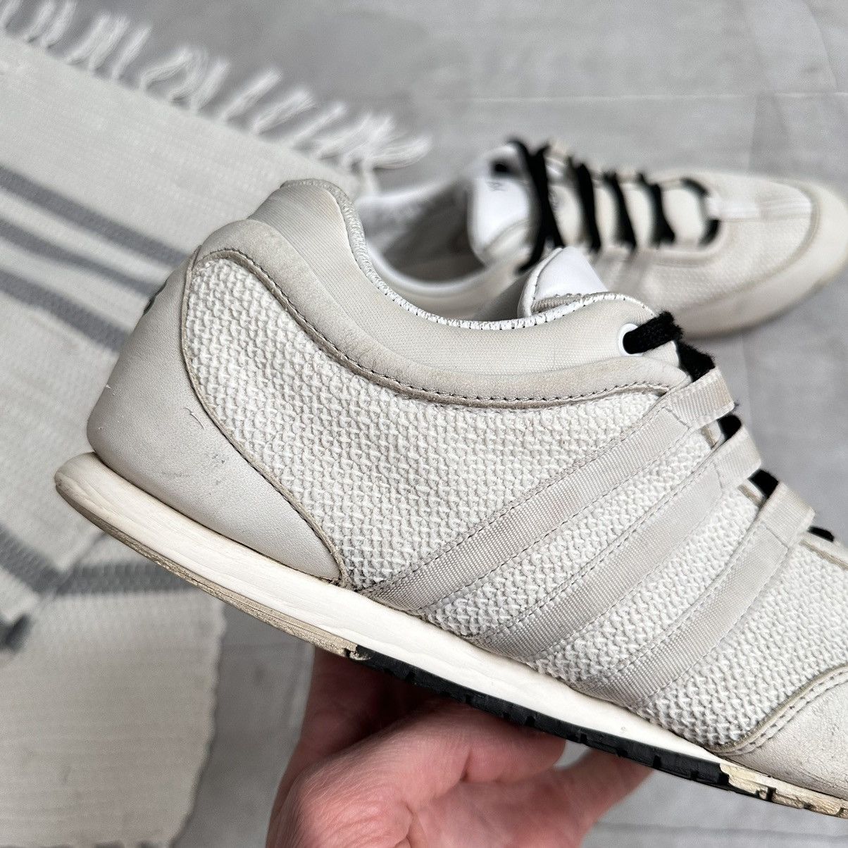 Adidas × Y-3 Japan Adidas Yohji Yamamoto Y-3 Vintage Boxing Sneaker Shoes Size US 8.5 / EU 41-42 - 15 Thumbnail