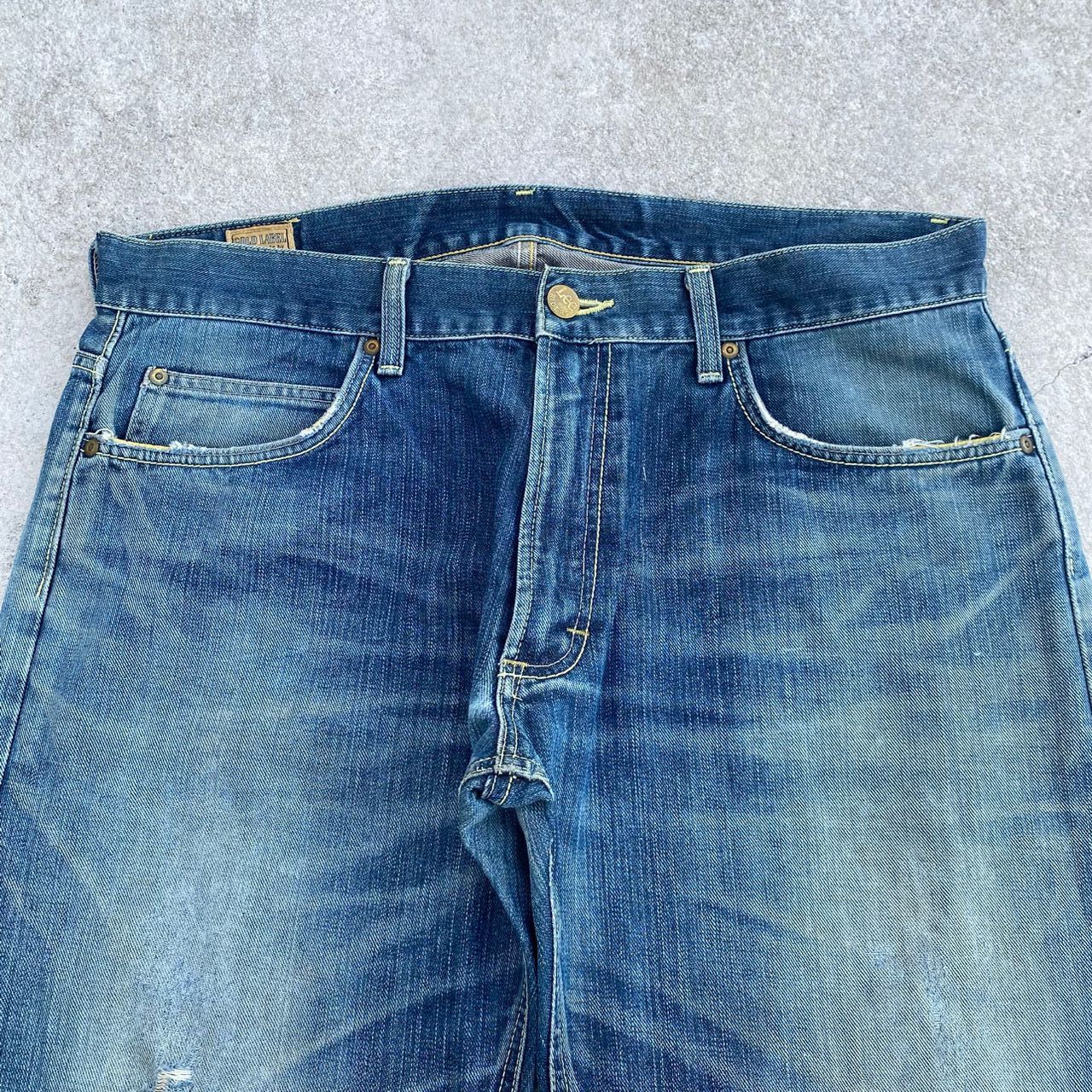 Lee Vintage Lee Riders Dismtressed Denim Size US 38 / EU 54 - 4 Thumbnail