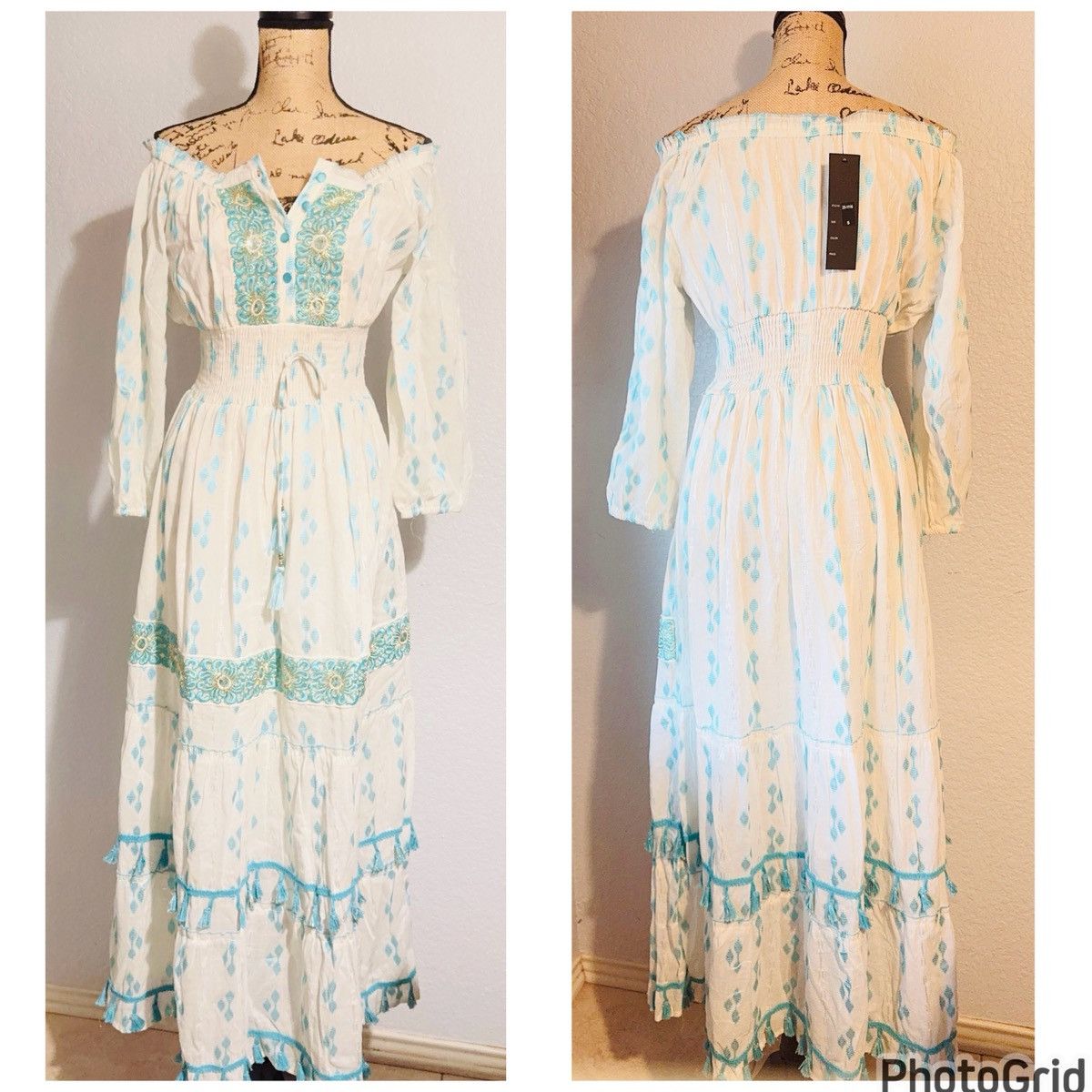 Anthropologie Anthropologie Me 2 Magic Boho Maxi Dress Size S / US 4 / IT 40 - 12 Thumbnail