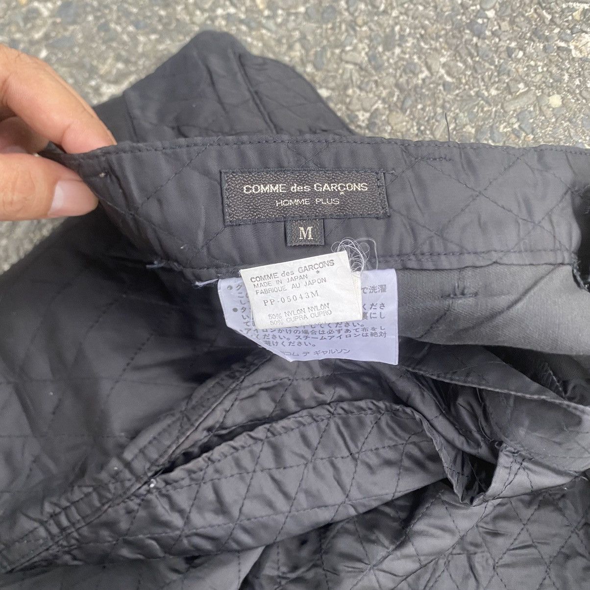 Comme des Garcons Homme Plus 90s Comme des Garcons Homme plus Liner pants Size US 31 - 2 Thumbnail