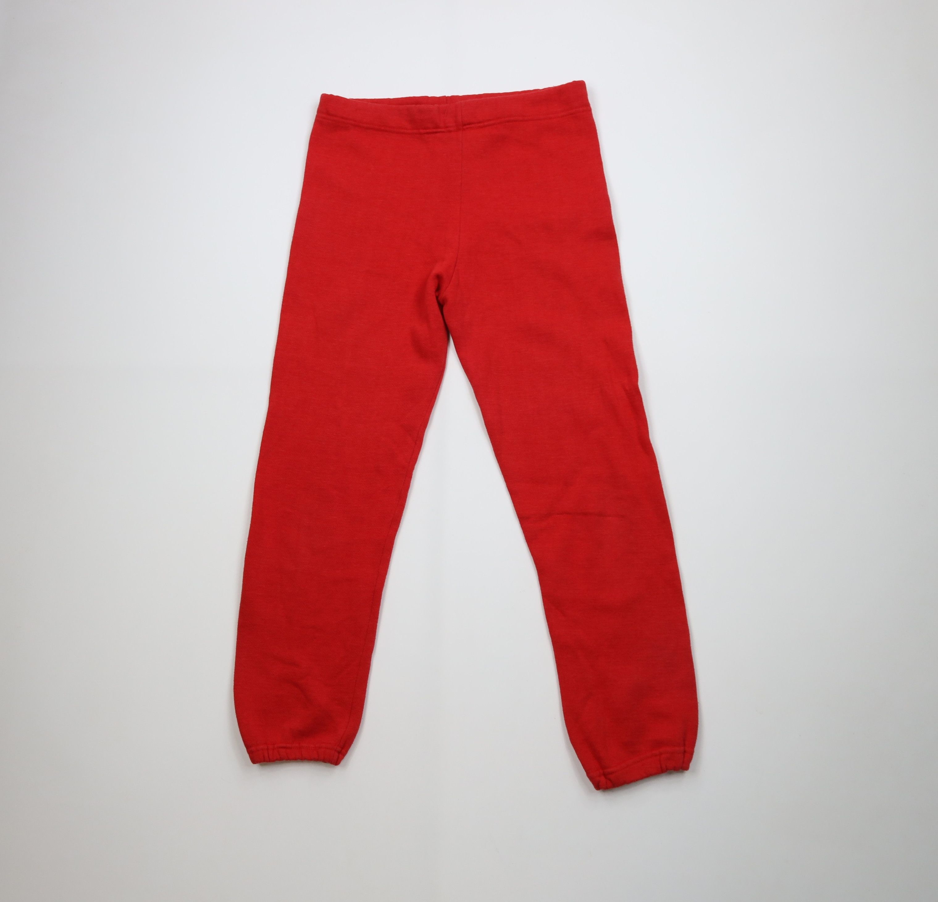 Russell Athletic Vintage 70s Russell Athletic Sweatpants Joggers Red USA Size US 34 / EU 50 - 1 Thumbnail