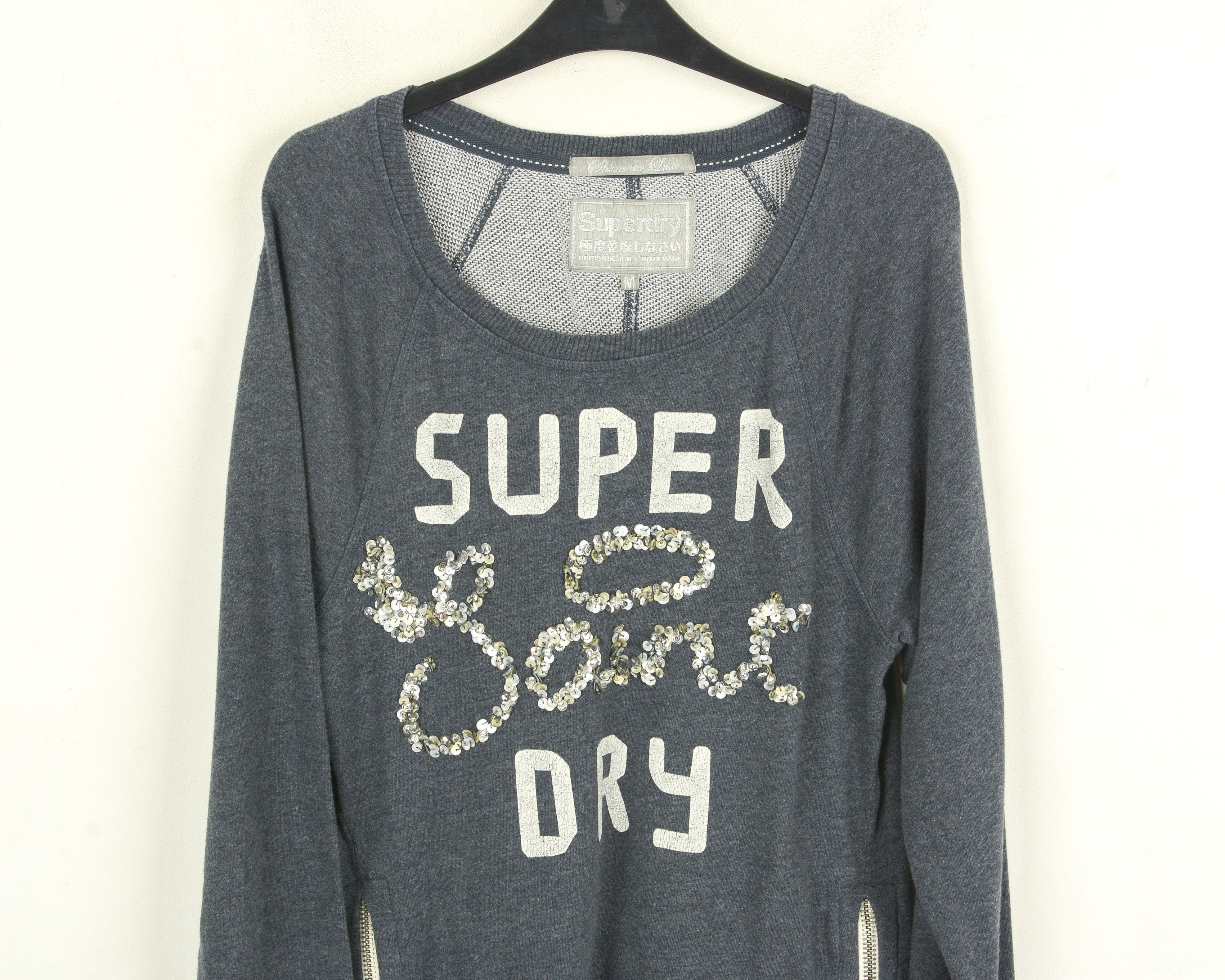 Superdry Shimmer Luxe Women M Jumper Pullover Sweatshirt Sweater Size M / US 6-8 / IT 42-44 - 2 Thumbnail