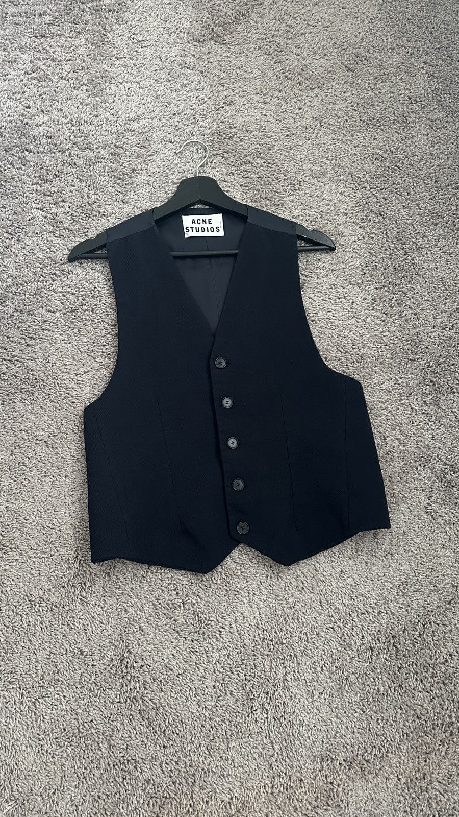 Acne Studios Acne Studios Vest Laurence STR SS13 Size 50R - 1 Thumbnail