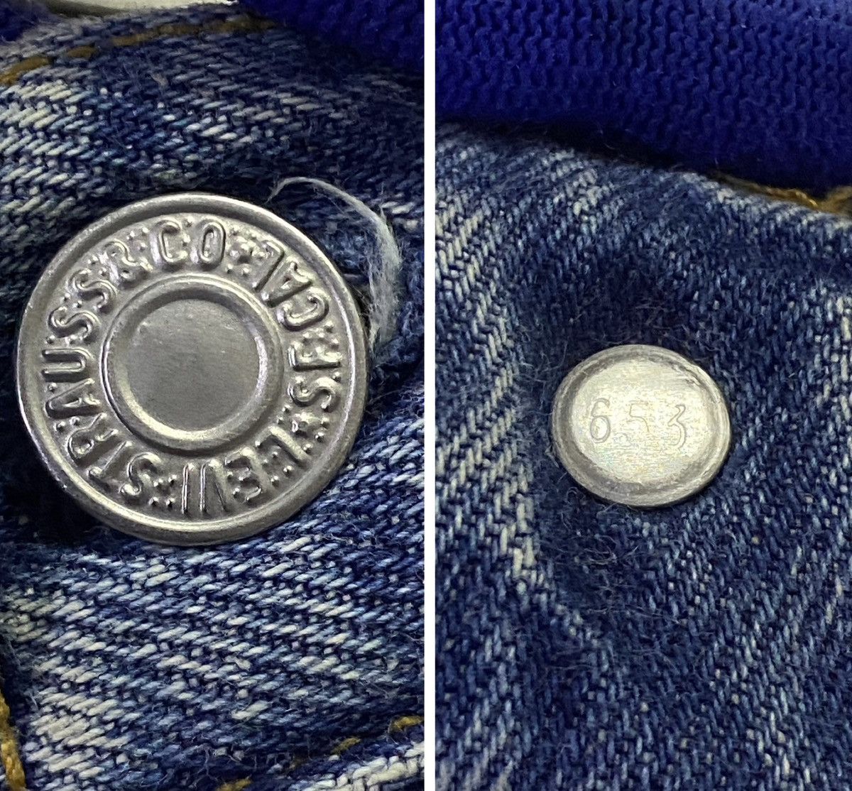 Levi's Vintage Levi’s 501 Custom Sukajan Distressed Denim Pants Size US 36 / EU 52 - 13 Thumbnail