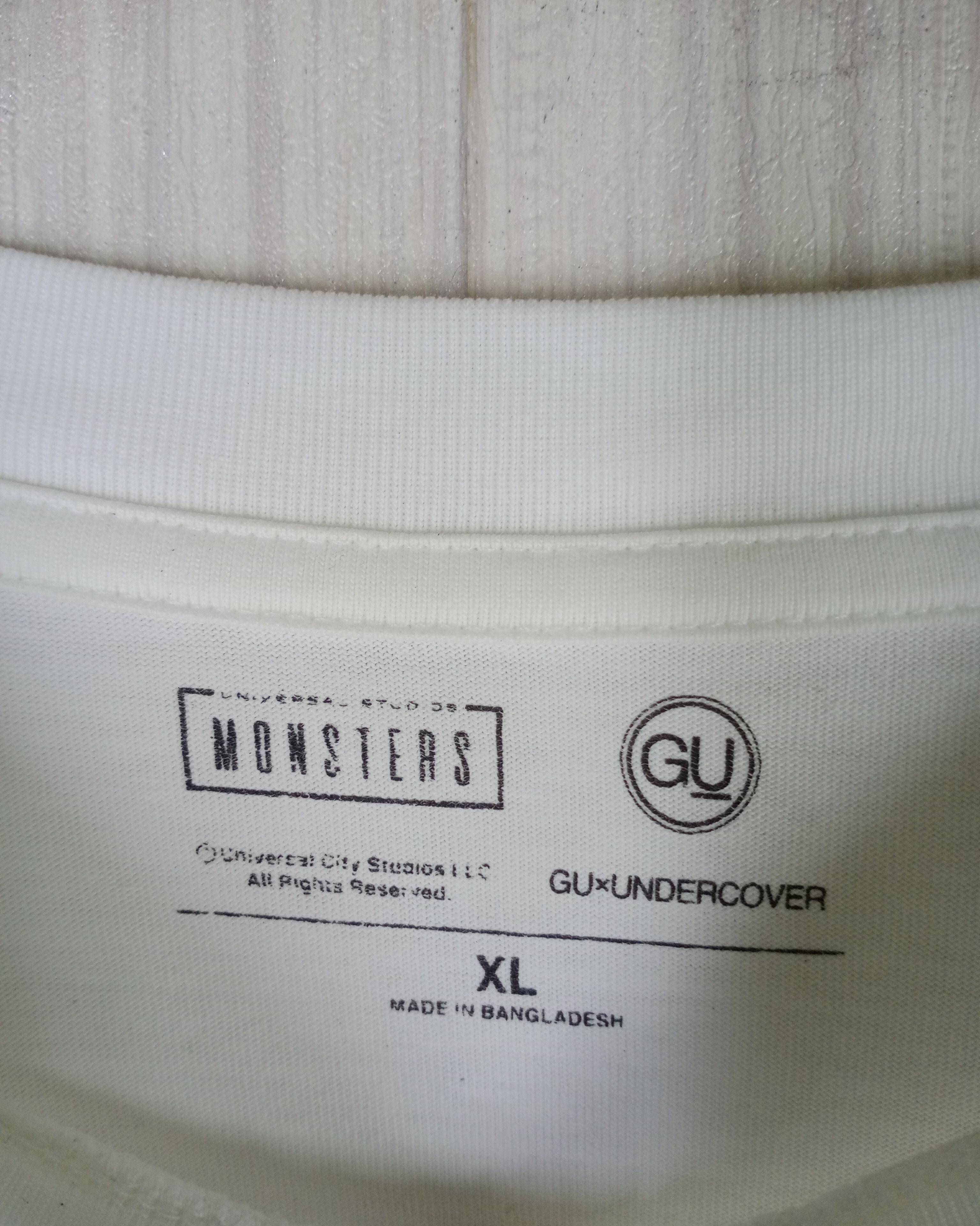 GU × Undercover Rare GU UNDERCOVER Frankenstein Tshirt Size US XL / EU 56 / 4 - 4 Thumbnail