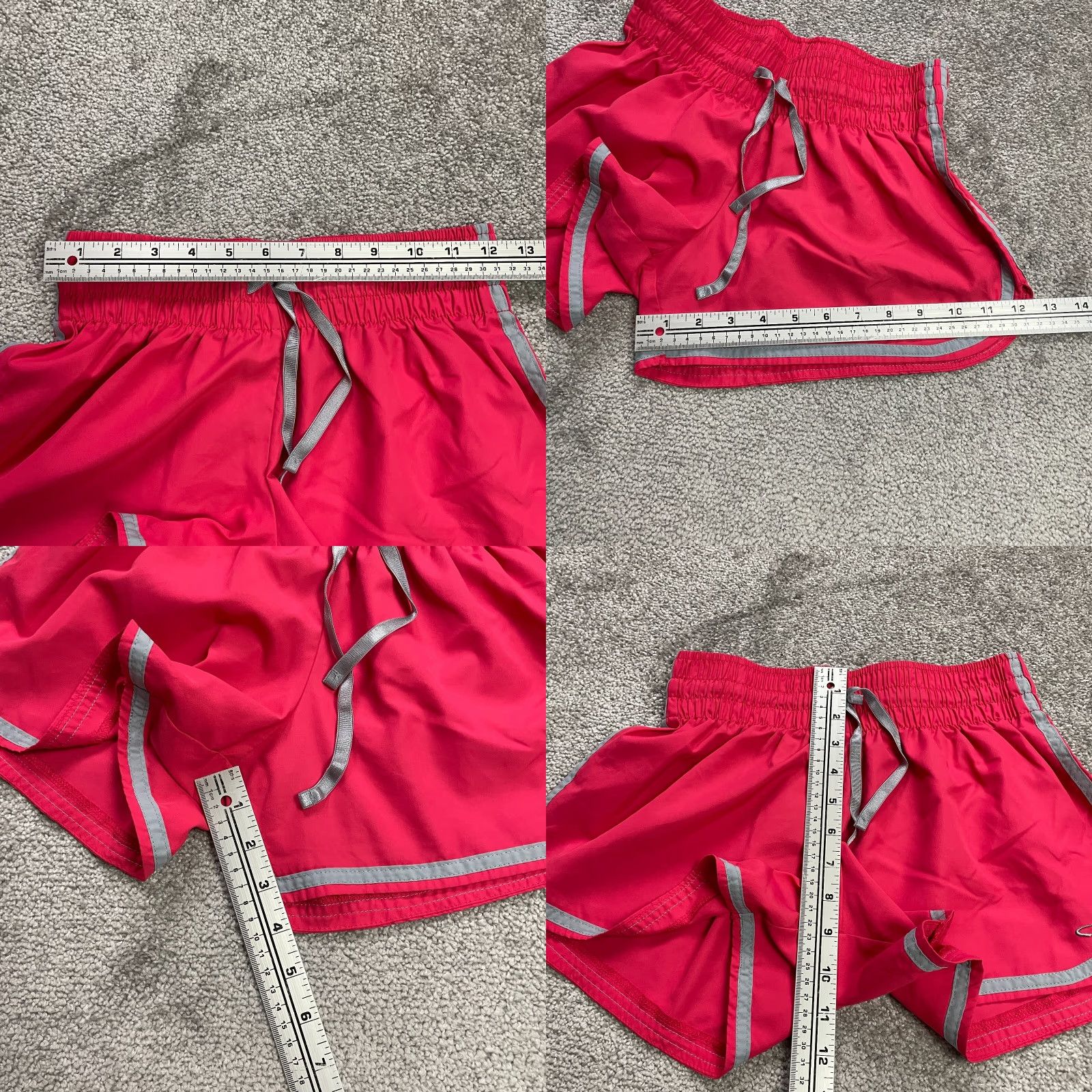 Champion Champion Active Shorts Women S Pink Elastic Drawstring Athletic Running 24x3 Comfort Breathable Pockets Regular Solid Size 28" / US 6 / IT 42 - 8 Thumbnail