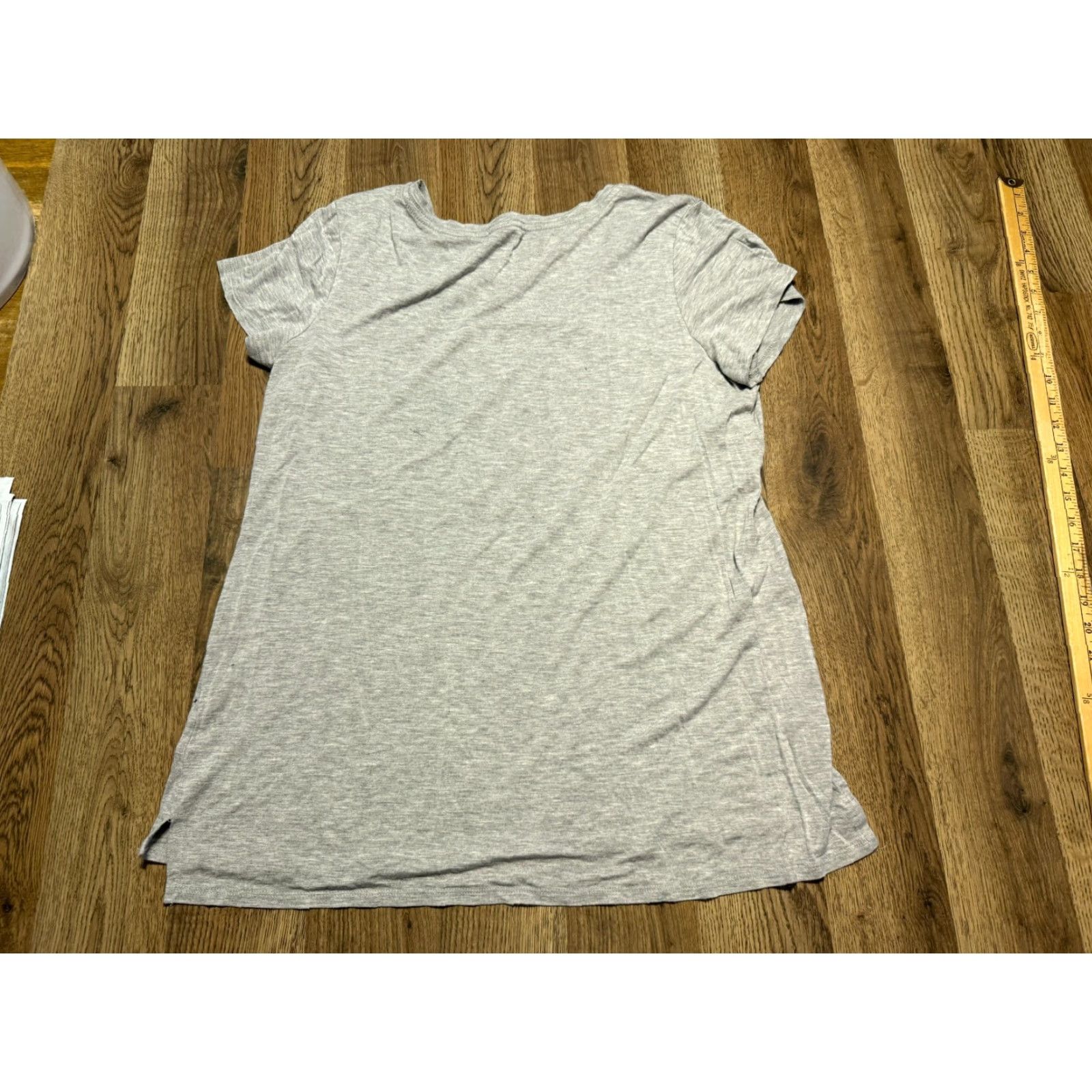 Vintage Maurices Shirt Women's XL Gray "I run on Lipstick and Sarcasm" Womens Size XL / US 12-14 / IT 48-50 - 2 Thumbnail