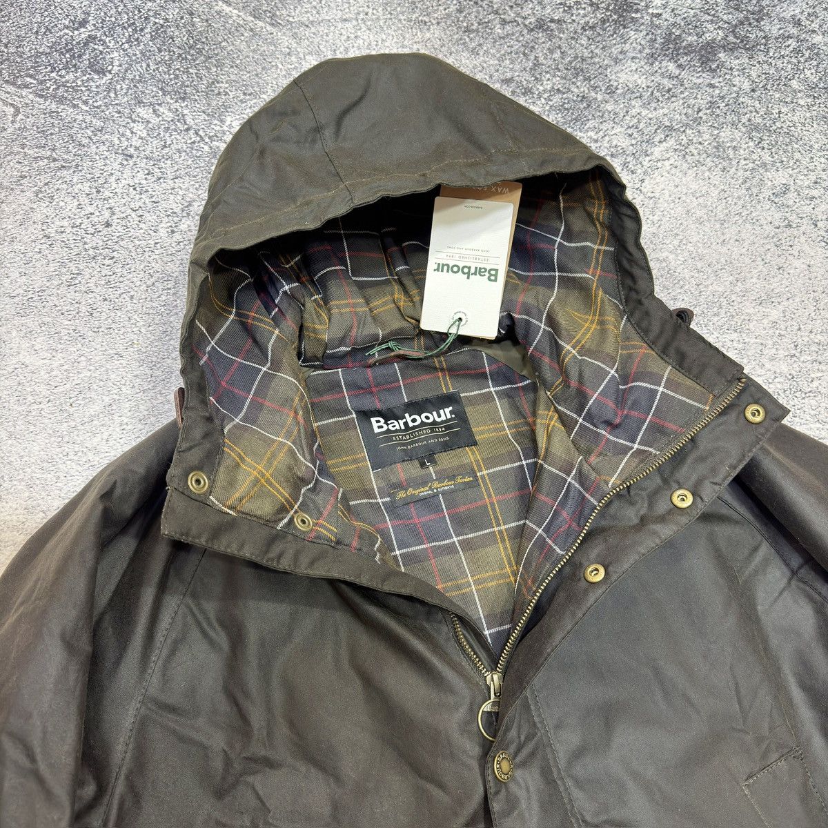 Barbour Barbour Bedale Wax Parka Jacket L size Size US L / EU 52-54 / 3 - 6 Thumbnail