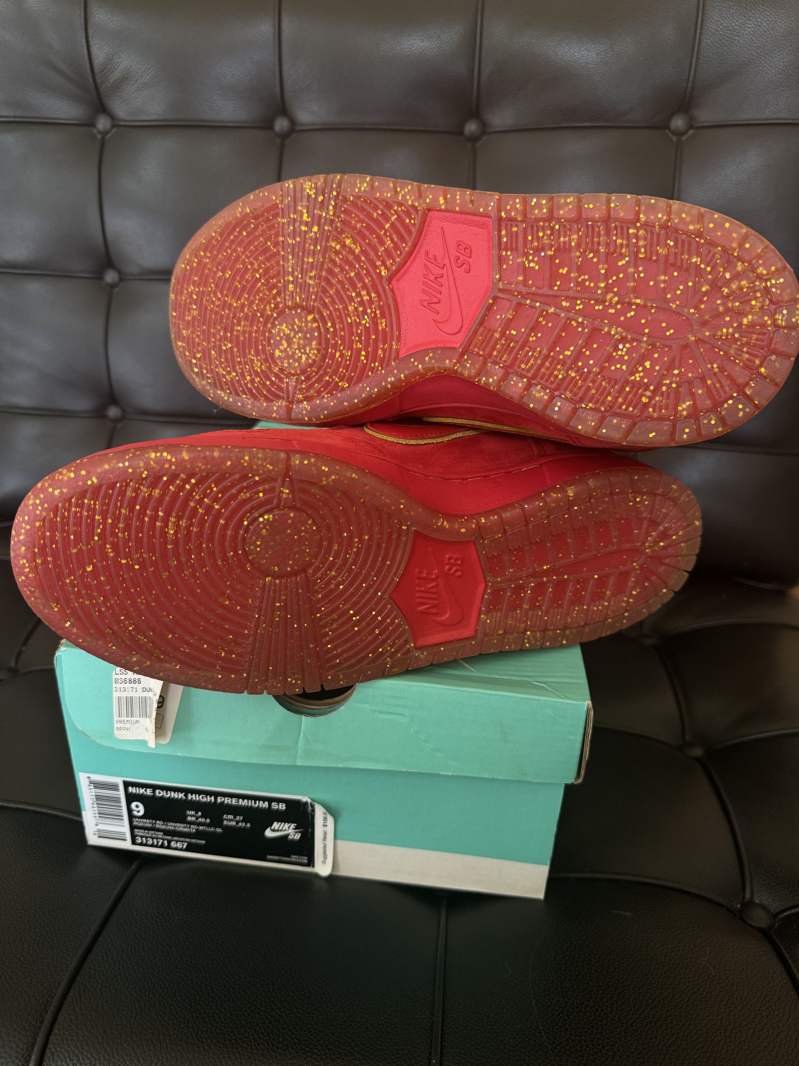 Nike Nike Dunk Hi Premium SB Chinese New Year 2014 Release Size US 9 / EU 42 - 6 Thumbnail