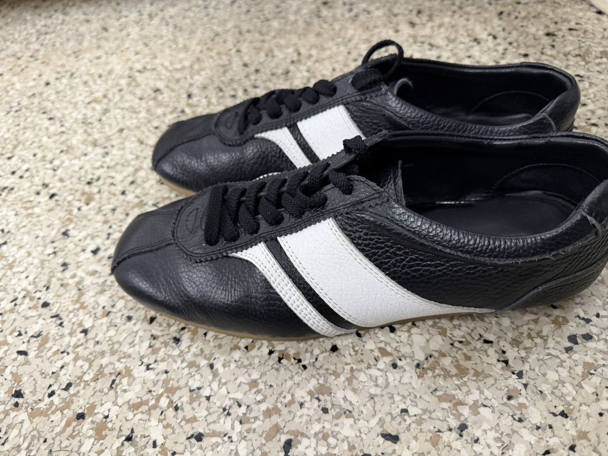System System Black Leather Sneakers Size US 8 / EU 41 - 3 Thumbnail