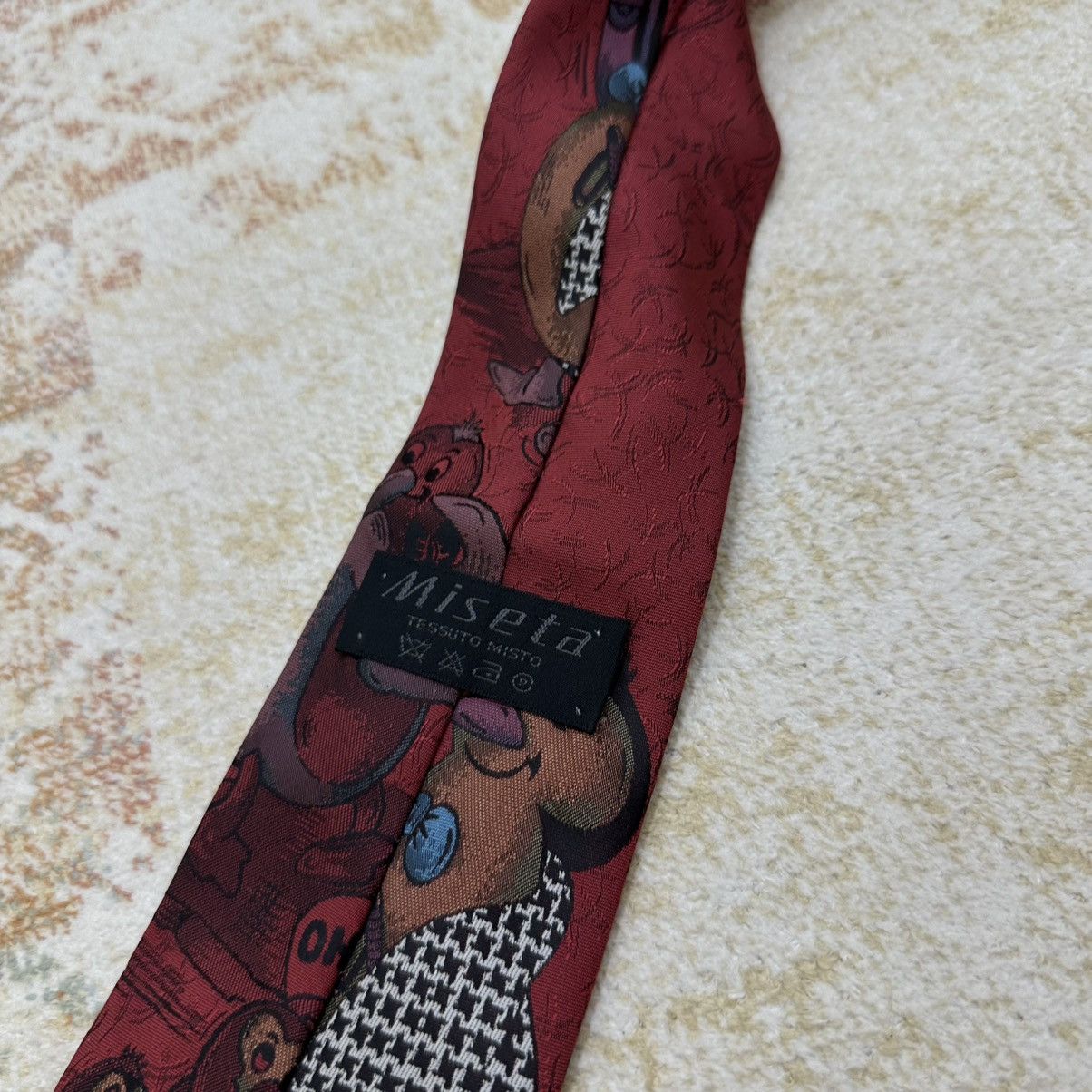 Vintage Vintage Tie Penguins Style USA Y2K 90s Miseta Size ONE SIZE - 5 Thumbnail