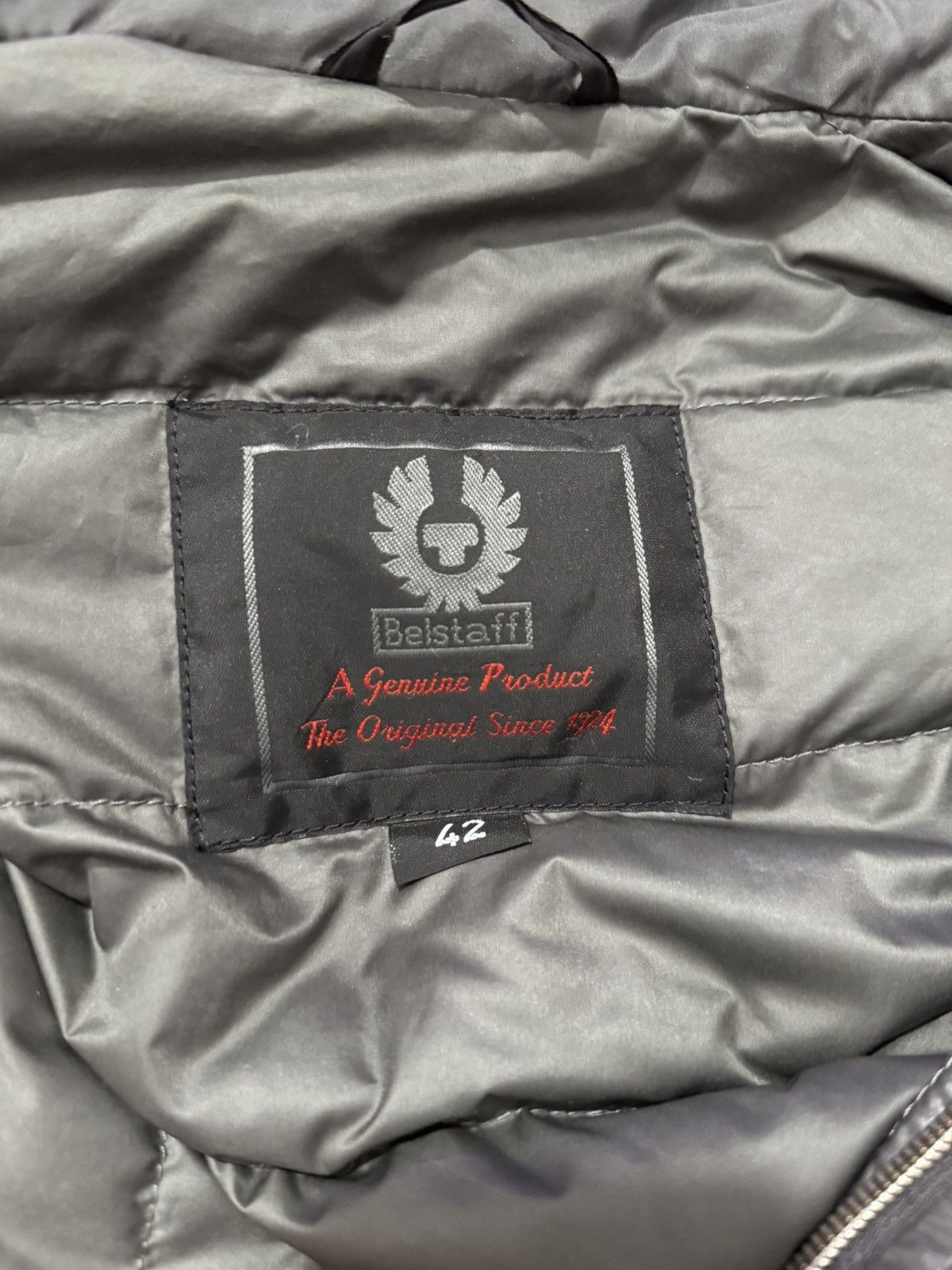 Belstaff Rare Belstaff Down Puffer Jacket Silver Label 42 Gray Hyoe Size M / US 6-8 / IT 42-44 - 12 Thumbnail