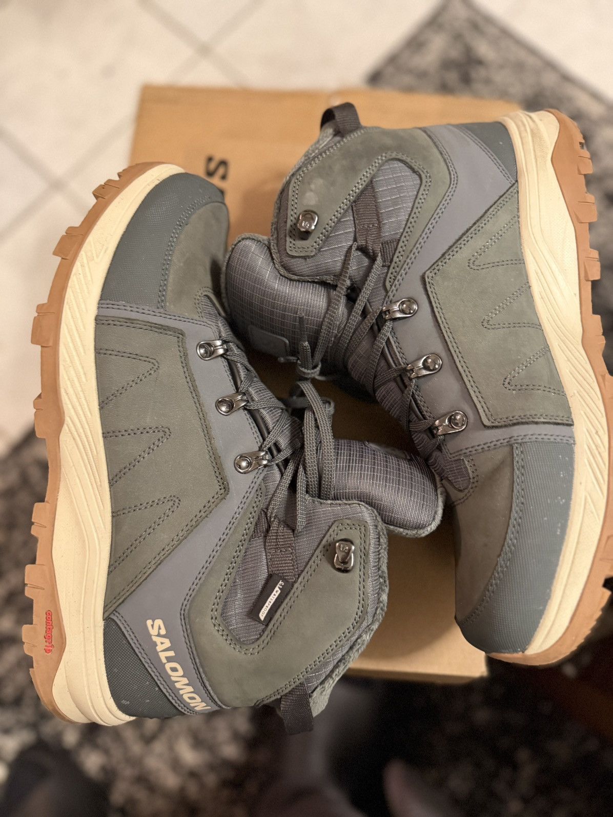 Salomon Outchill Thinsulate Waterpoof Shoe Size US 10.5 / EU 43-44 - 4 Thumbnail