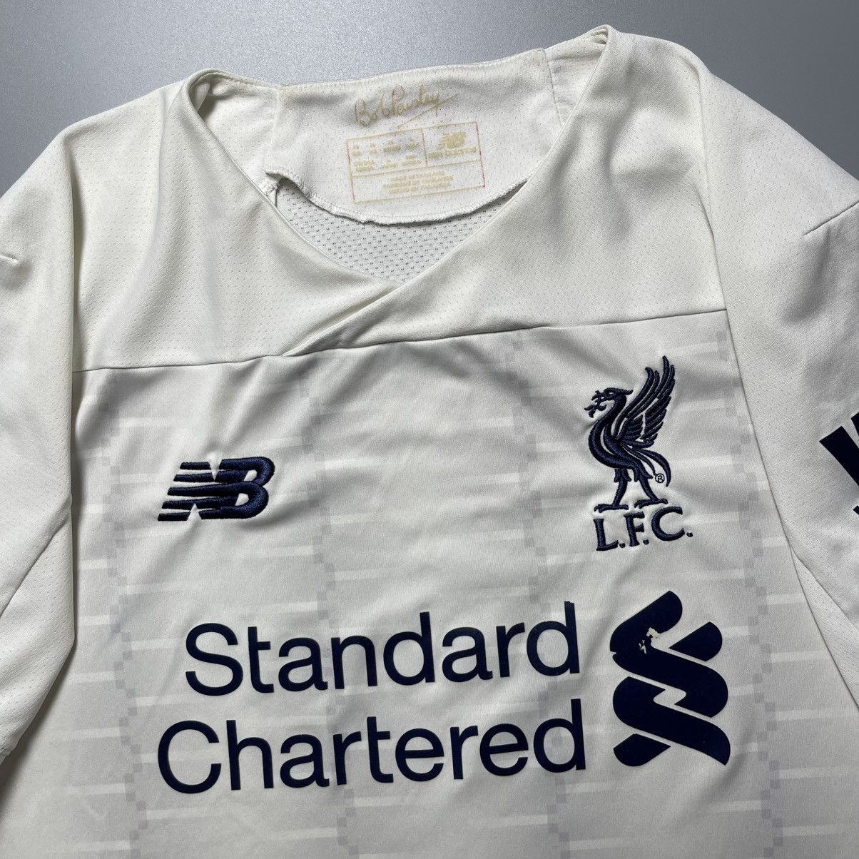 New Balance LIVERPOOL NEW BALANCE 2019/2020 SOCCER AWAY JERSEY #4 VIRGIL Size US M / EU 48-50 / 2 - 4 Thumbnail