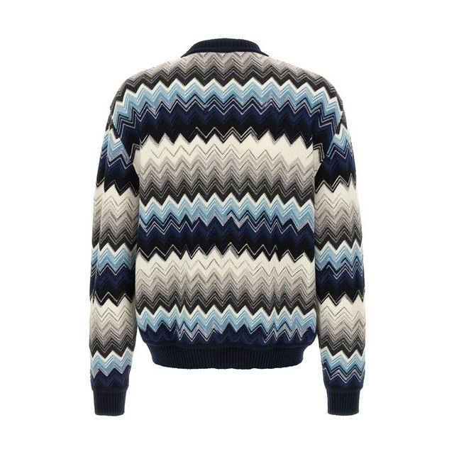 Missoni MISSONI Multicolor Wool/Cotton Sweater New & Authentic (Men' Size US L / EU 52-54 / 3 - 2 Thumbnail