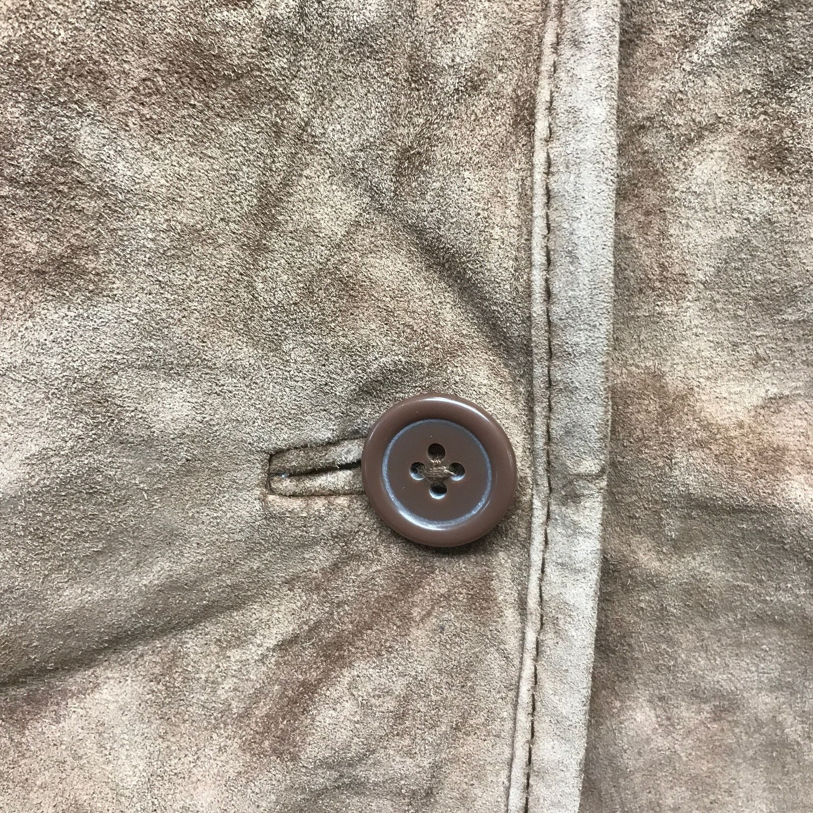 Other Centigrade Suede Leather Lined Trench Coat Jacket Womens M Size M / US 6-8 / IT 42-44 - 7 Thumbnail