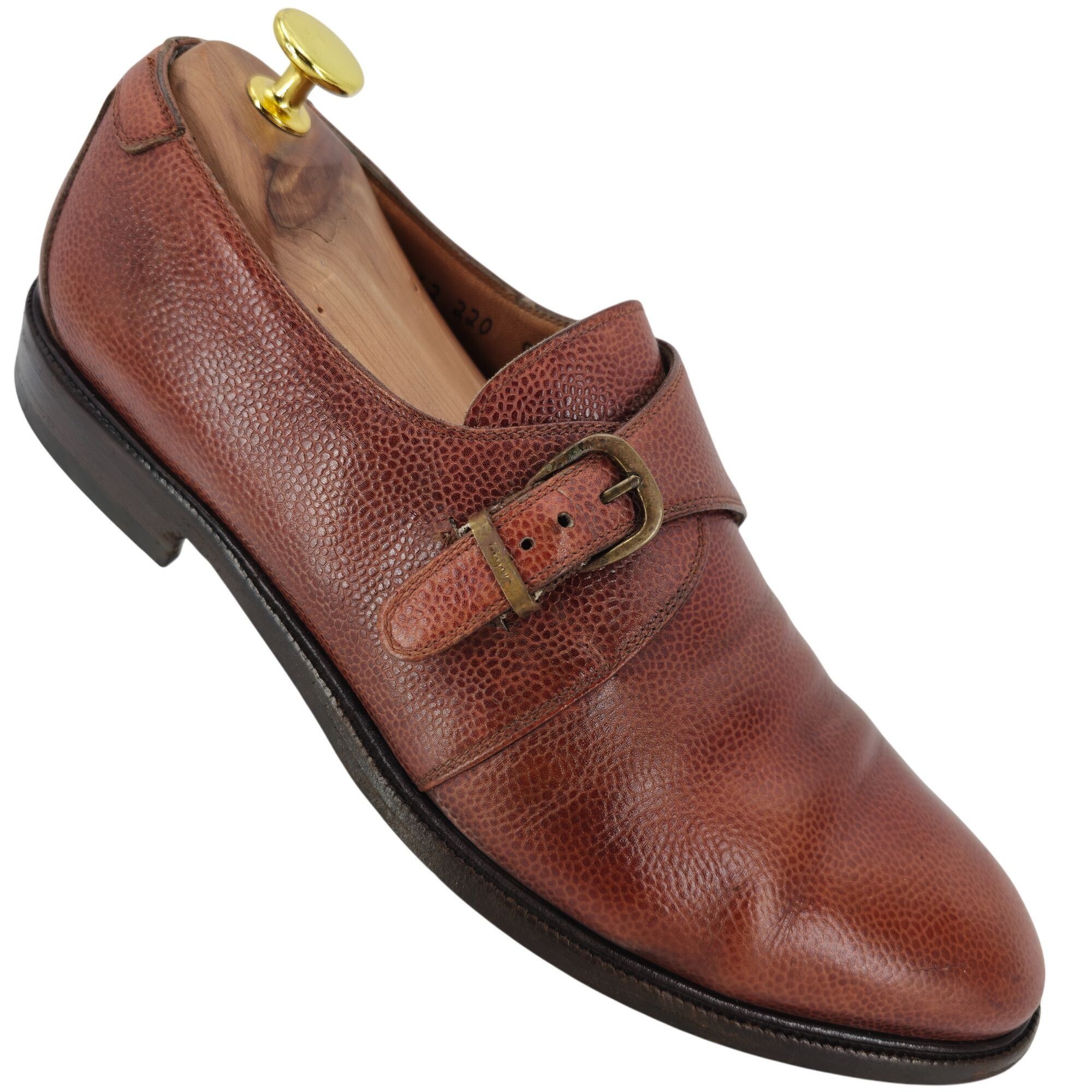 Salvatore Ferragamo Salvatore Ferragamo Italy Dress Shoes Mens 9.5 Brown Leather Size US 9.5 / EU 42-43 - 1 Thumbnail