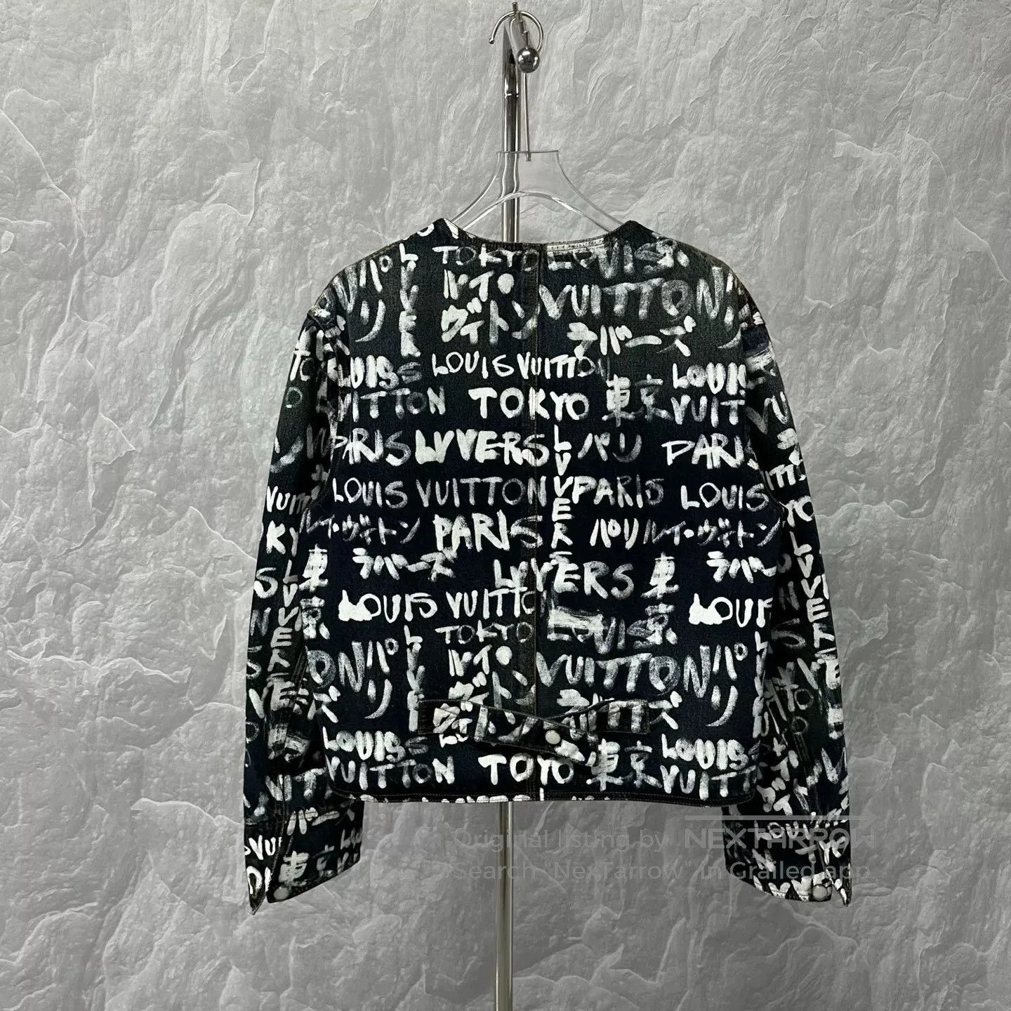 Louis Vuitton Louis Vuitton Graffiti Denim Jacket Size 52. Size US L / EU 52-54 / 3 - 4 Thumbnail