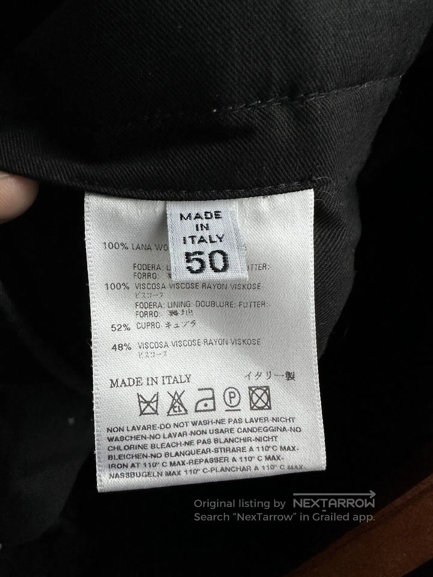 Maison Margiela Maison Margiela EPT Waistband pants| Size 50R - 6 Thumbnail