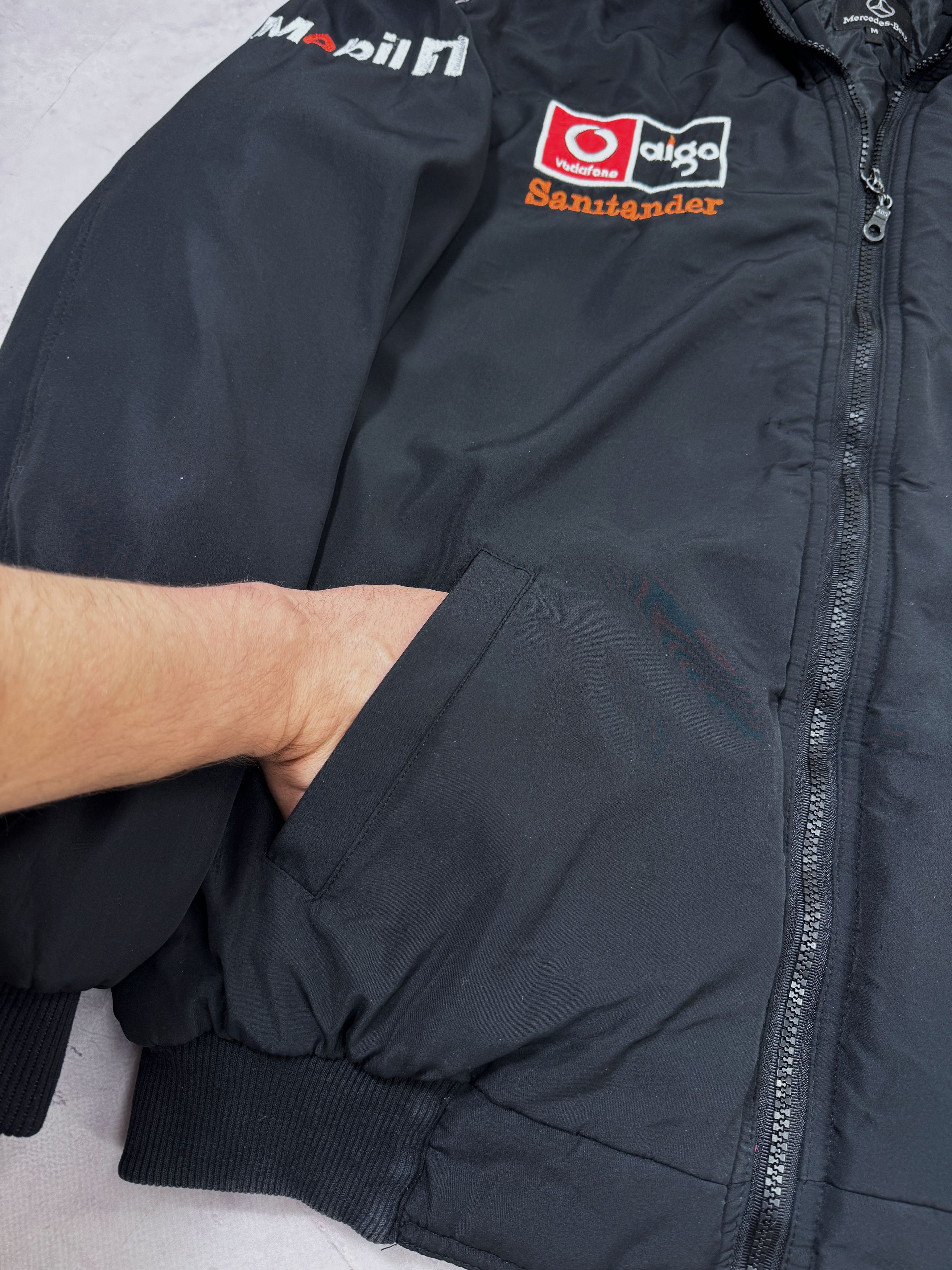 Formula 1 × Mercedes-Benz Vintage Mercedes Benz Racing Jacket Santander McLaren Size US M / EU 48-50 / 2 - 5 Thumbnail