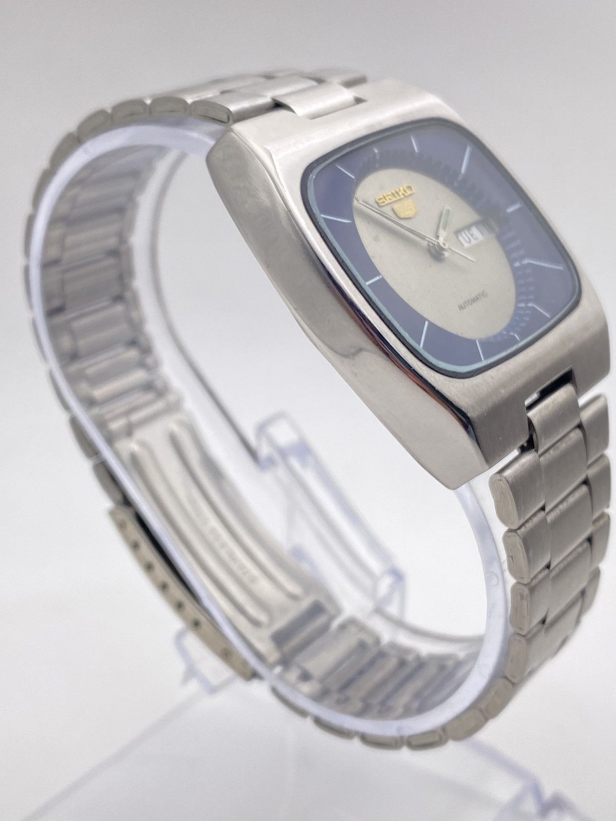 Seiko Vintage Seiko 5 Automatic 6309 Gray Dial Men’s Wristwatch Size 36 - 5 Thumbnail