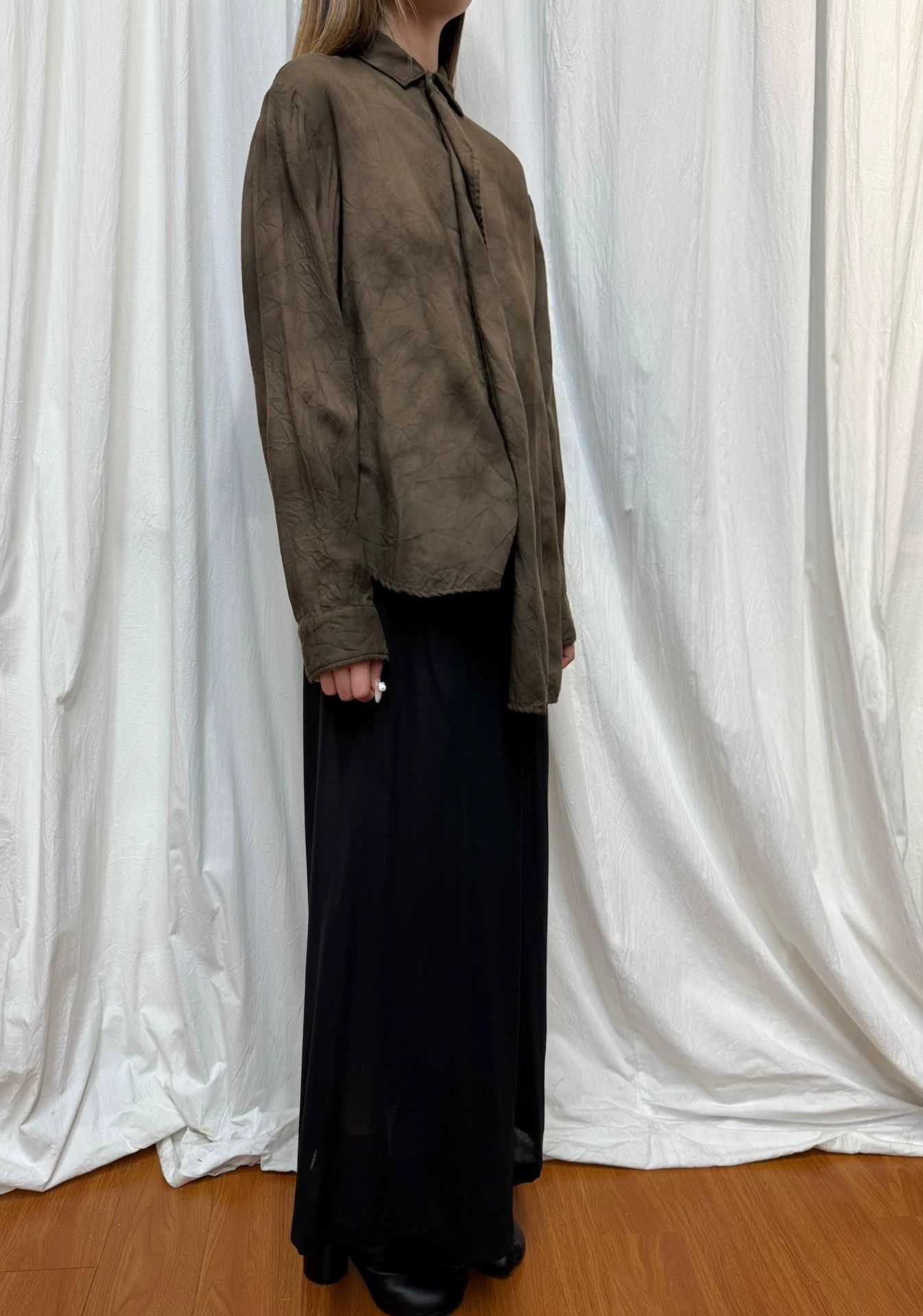 Yohji Yamamoto Yohji Yamamoto Printed Shirt Size 1 (42 Shoulder) Size US S / EU 44-46 / 1 - 4 Thumbnail
