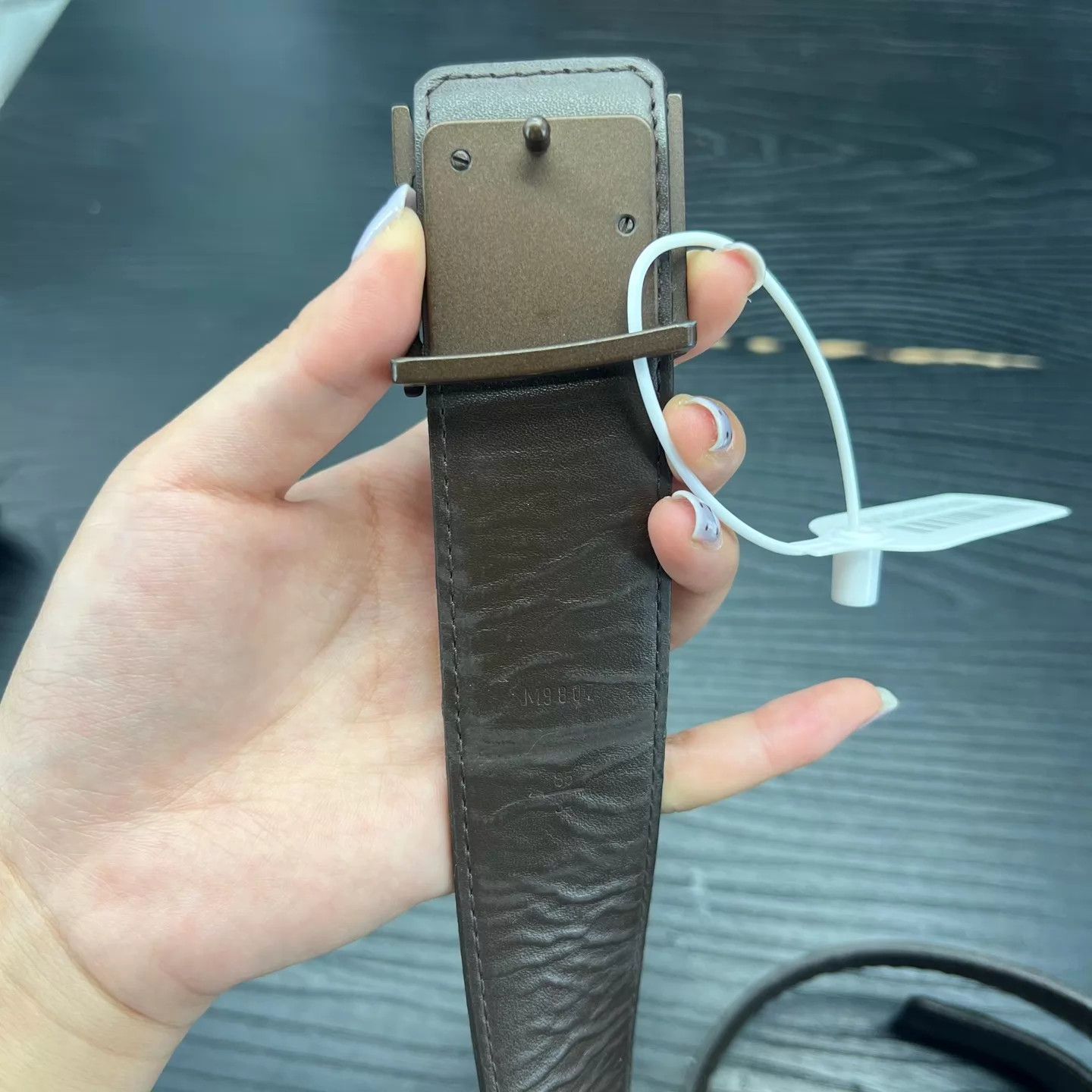 Louis Vuitton LV Brown Damier Belt 85cm Size ONE SIZE - 3 Thumbnail