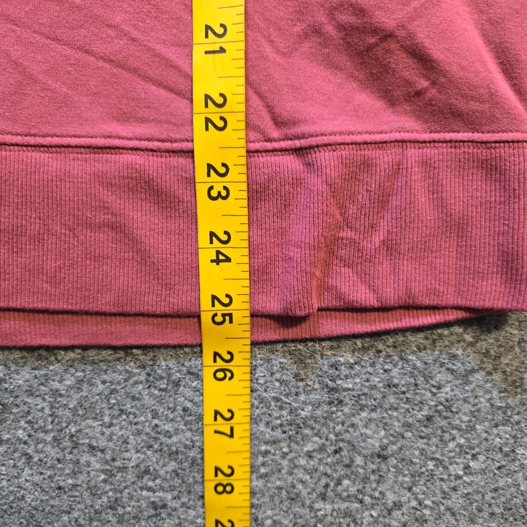 Athleta Athleta Top Womens Medium Pink V-Neck Long Sleeve Stretch Casual Shirt Size M / US 6-8 / IT 42-44 - 6 Thumbnail