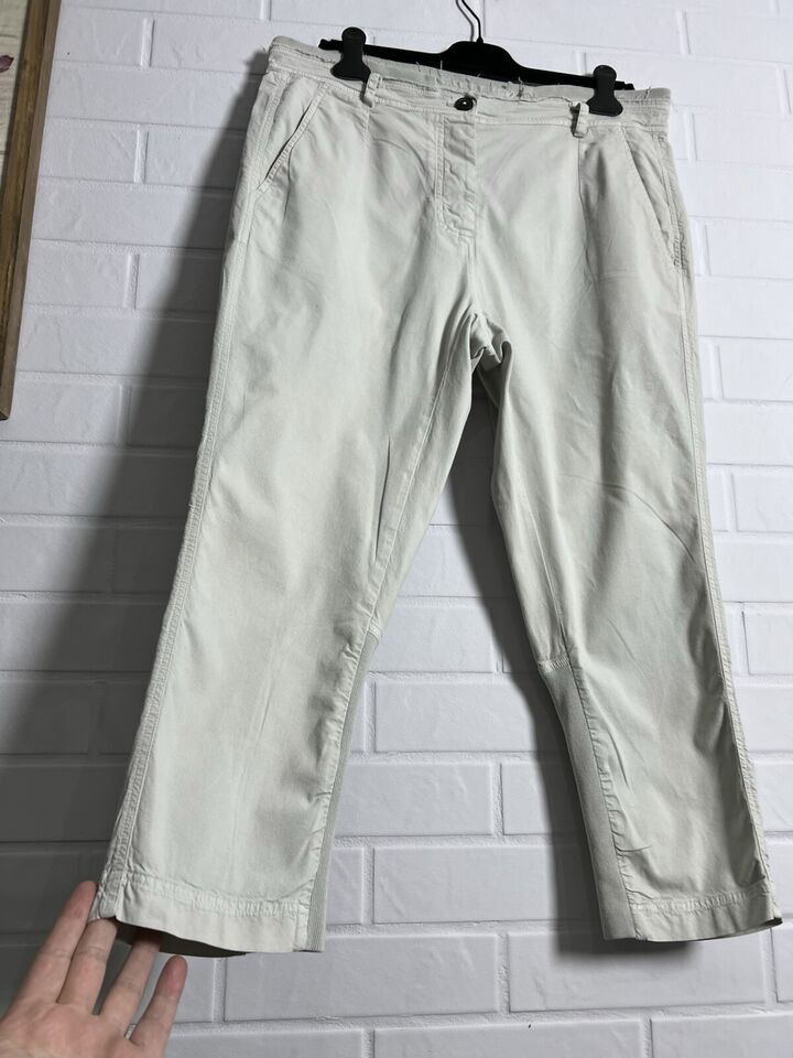Rundholz Rundholz DIP Women’s Pants Grey Feels Cotton Size L-XL Size 32" / US 10 / IT 46 - 2 Thumbnail