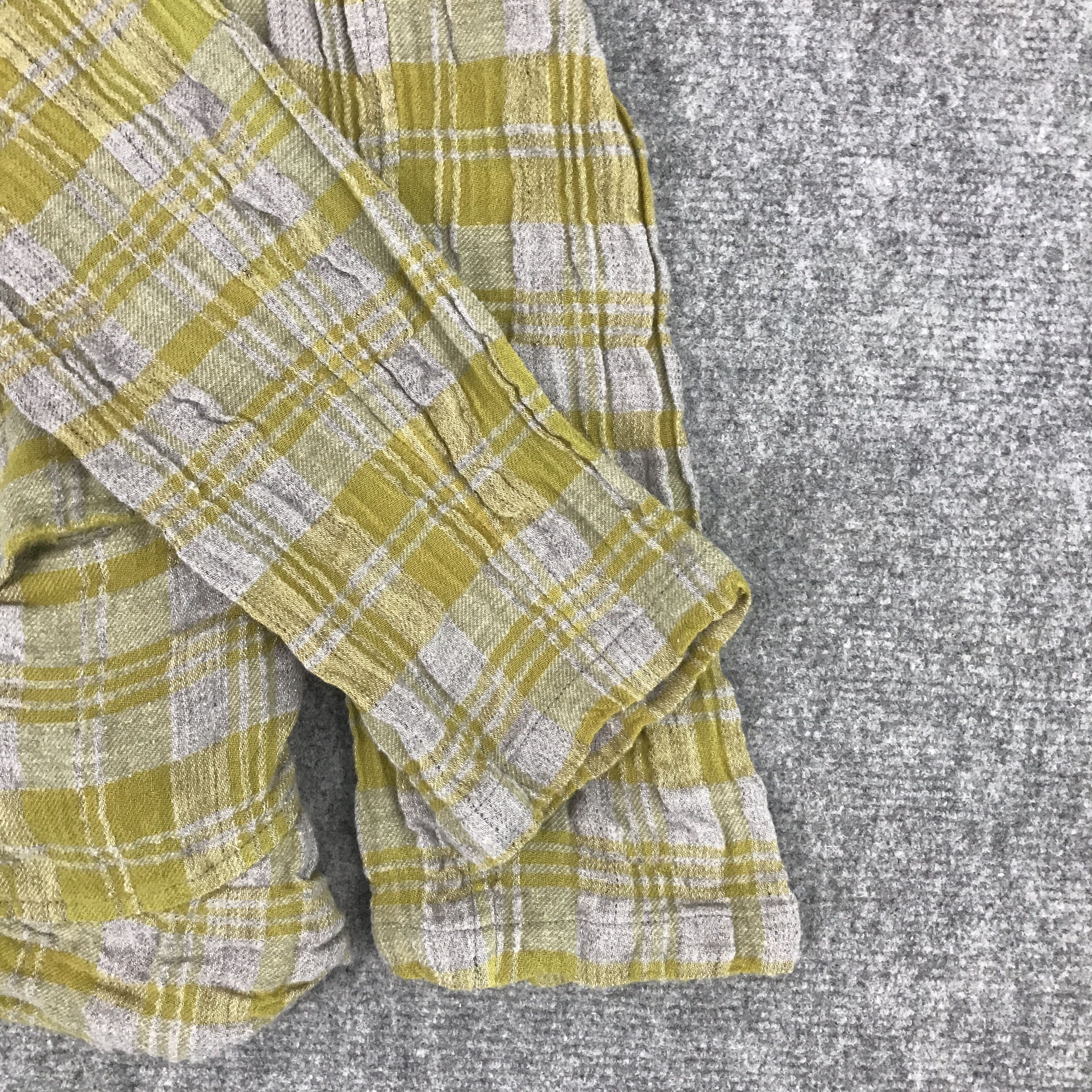 Issey Miyake × Japanese Brand Issey Miyake By plantation Flannel button up Jacket Size US M / EU 48-50 / 2 - 9 Thumbnail