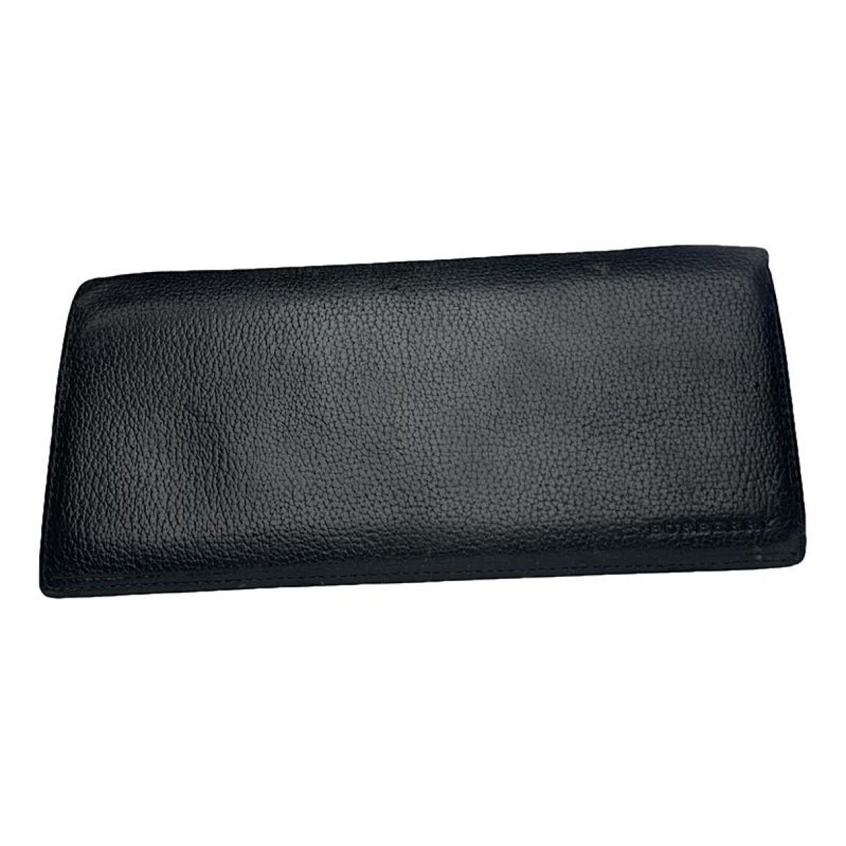 Burberry Black Leather Purse Size ONE SIZE - 1 Thumbnail