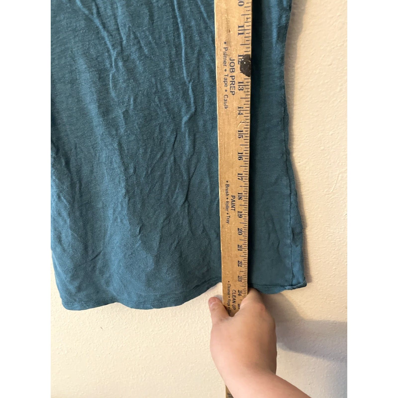 American Eagle Outfitters American Eagle Outfitters Tunic Tank Top Ruffle V-Neck Sleeveless Teal Retro Size S Boho Beach Bohemian Fairy Casual Travel Size S / US 4 / IT 40 - 5 Thumbnail