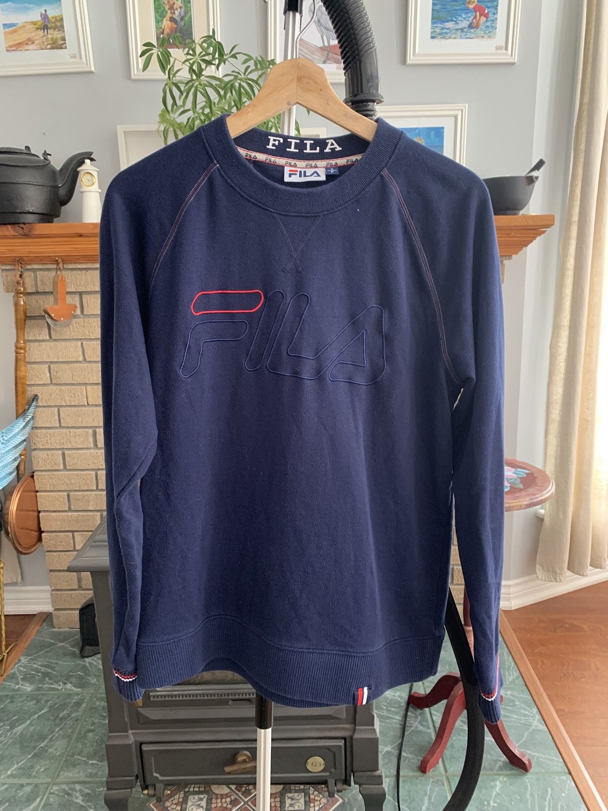 Fila Fila Crewneck Sweater Size US S / EU 44-46 / 1 - 1 Thumbnail
