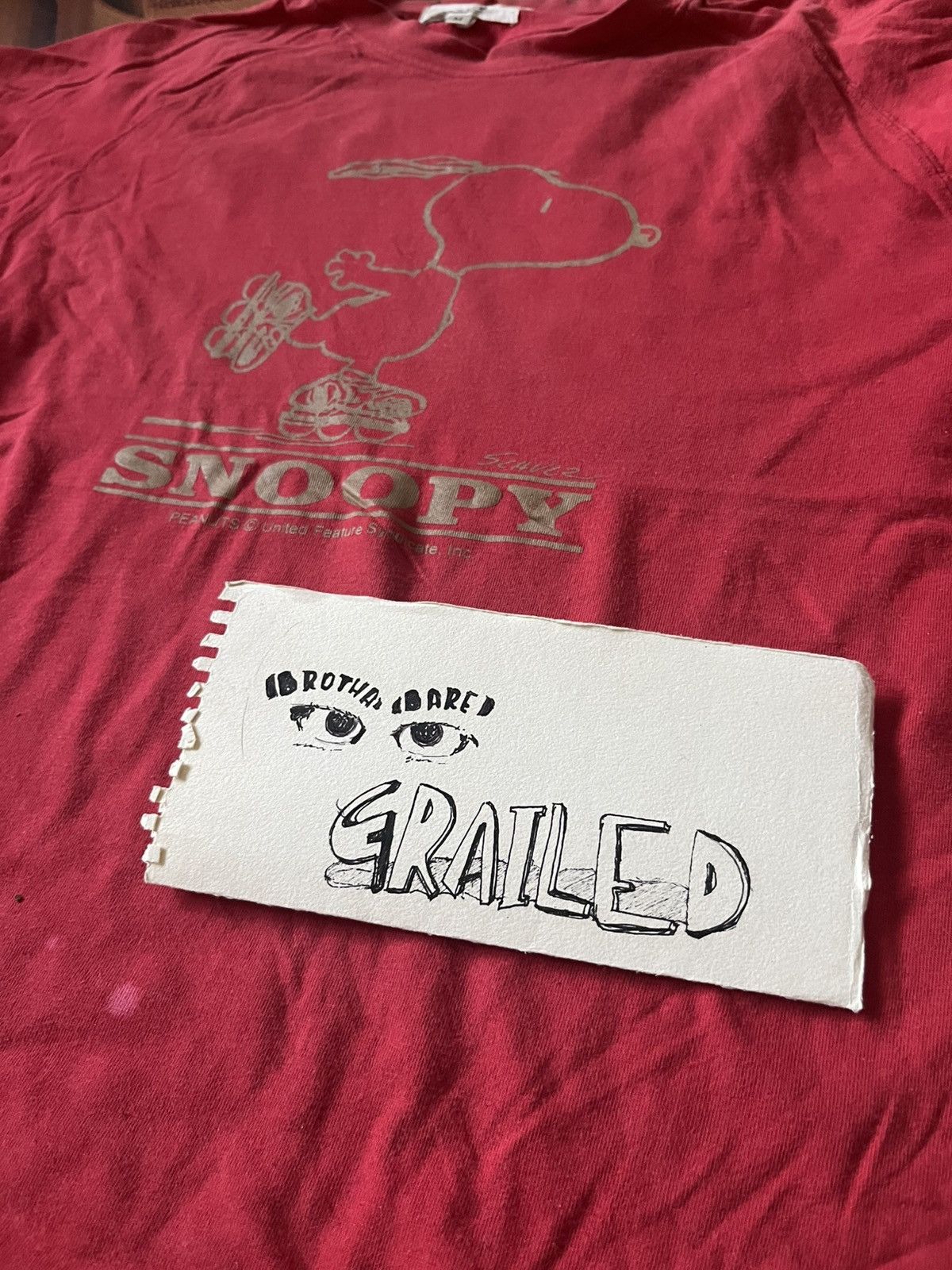 Peanuts SCHVC2 Snoopy Peanuts T-Shirt Size US M / EU 48-50 / 2 - 7 Thumbnail